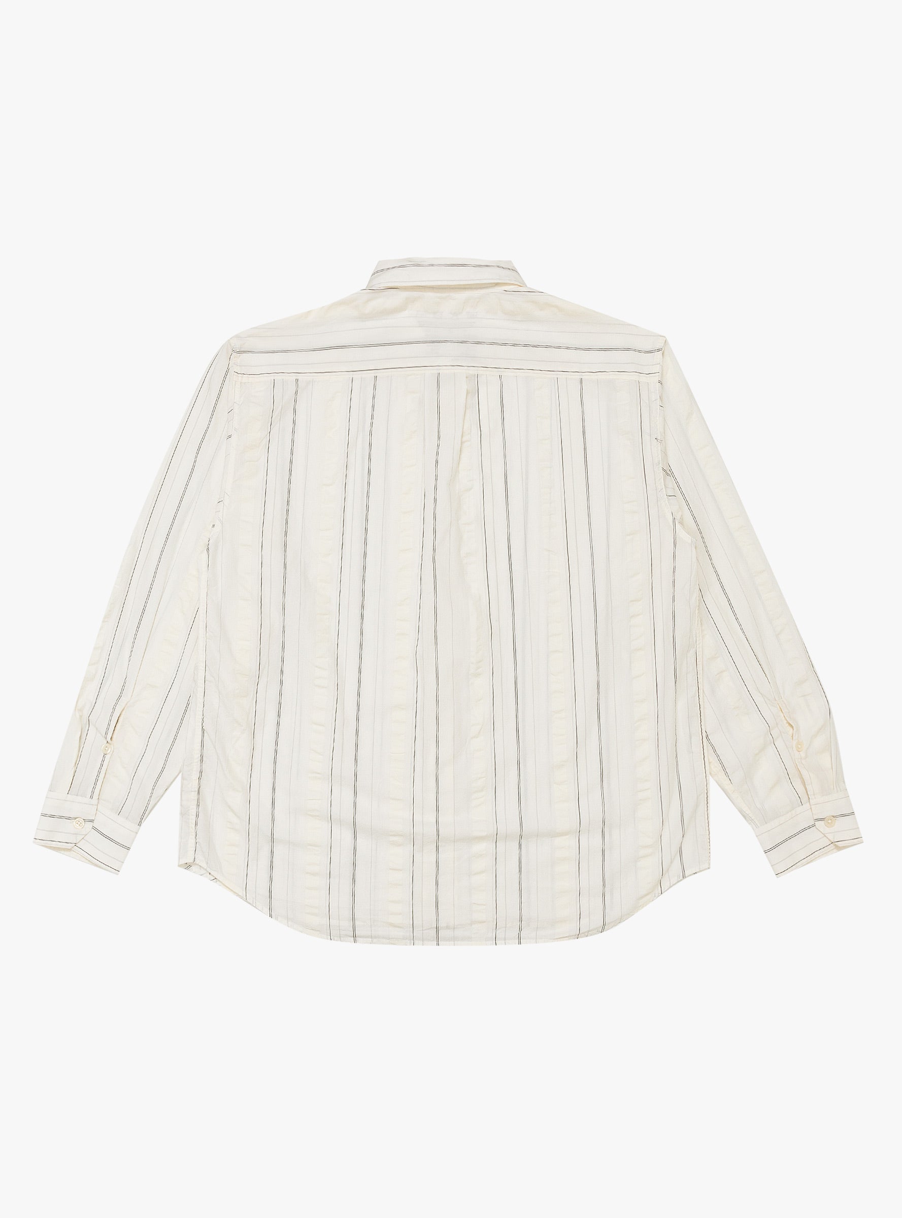  mfpen Generous Shirt White Stripe - Size: Large