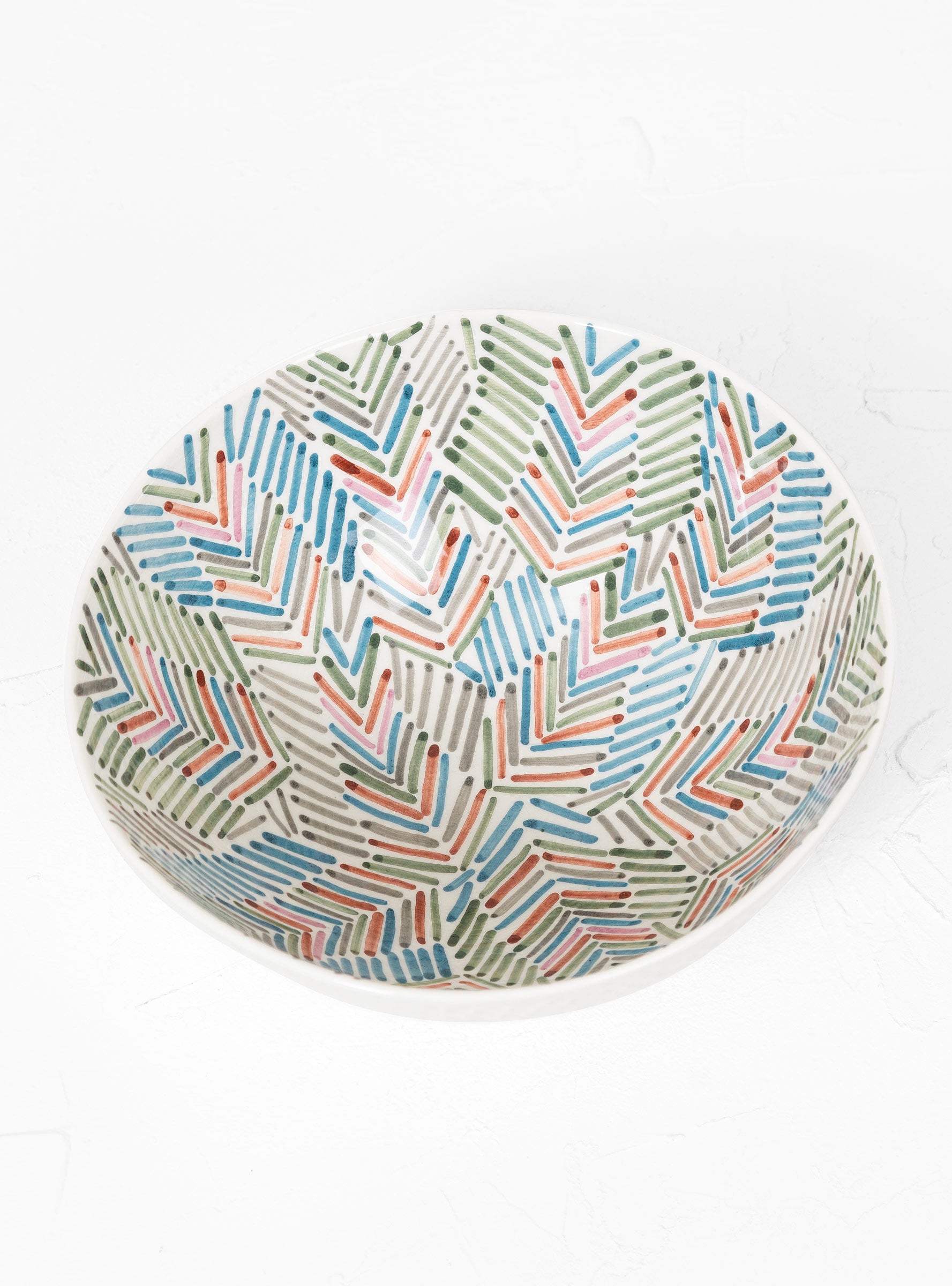  Aida Dirse Multicolour Lines Bowl n23