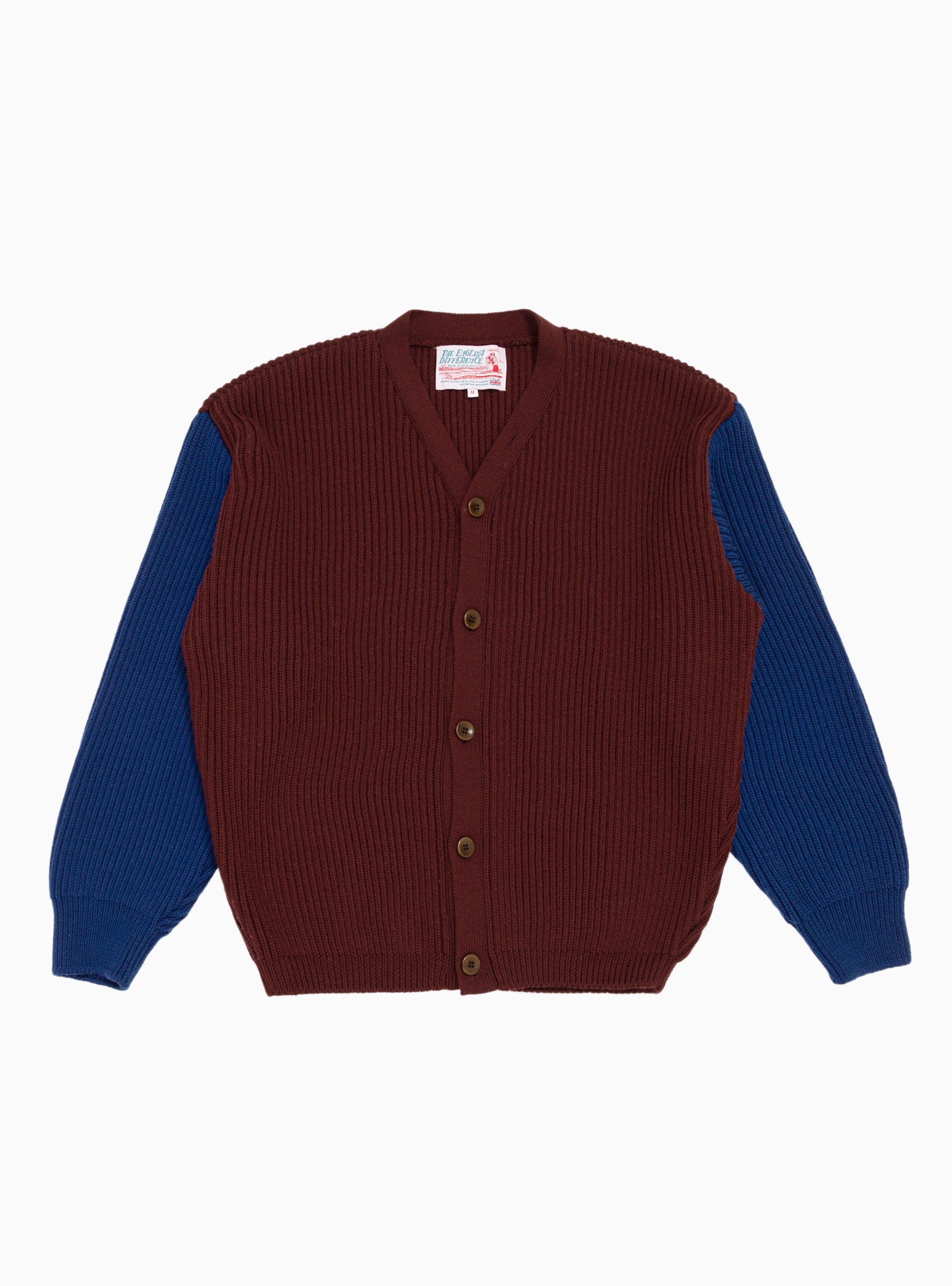  The English Difference Beacon Cardigan Burgundy