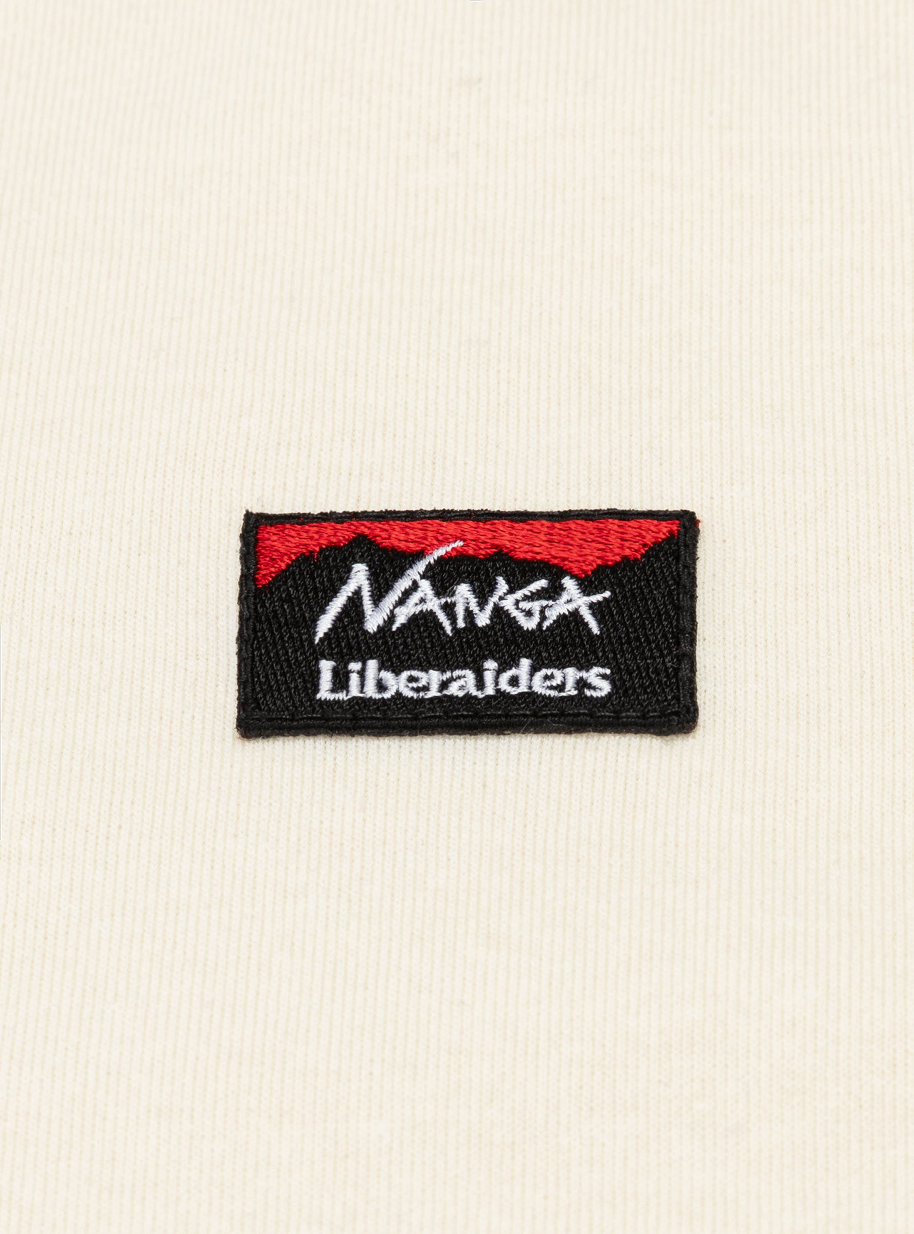  NANGA & Liberaiders Longsleeve T-shirt White - Size: XL