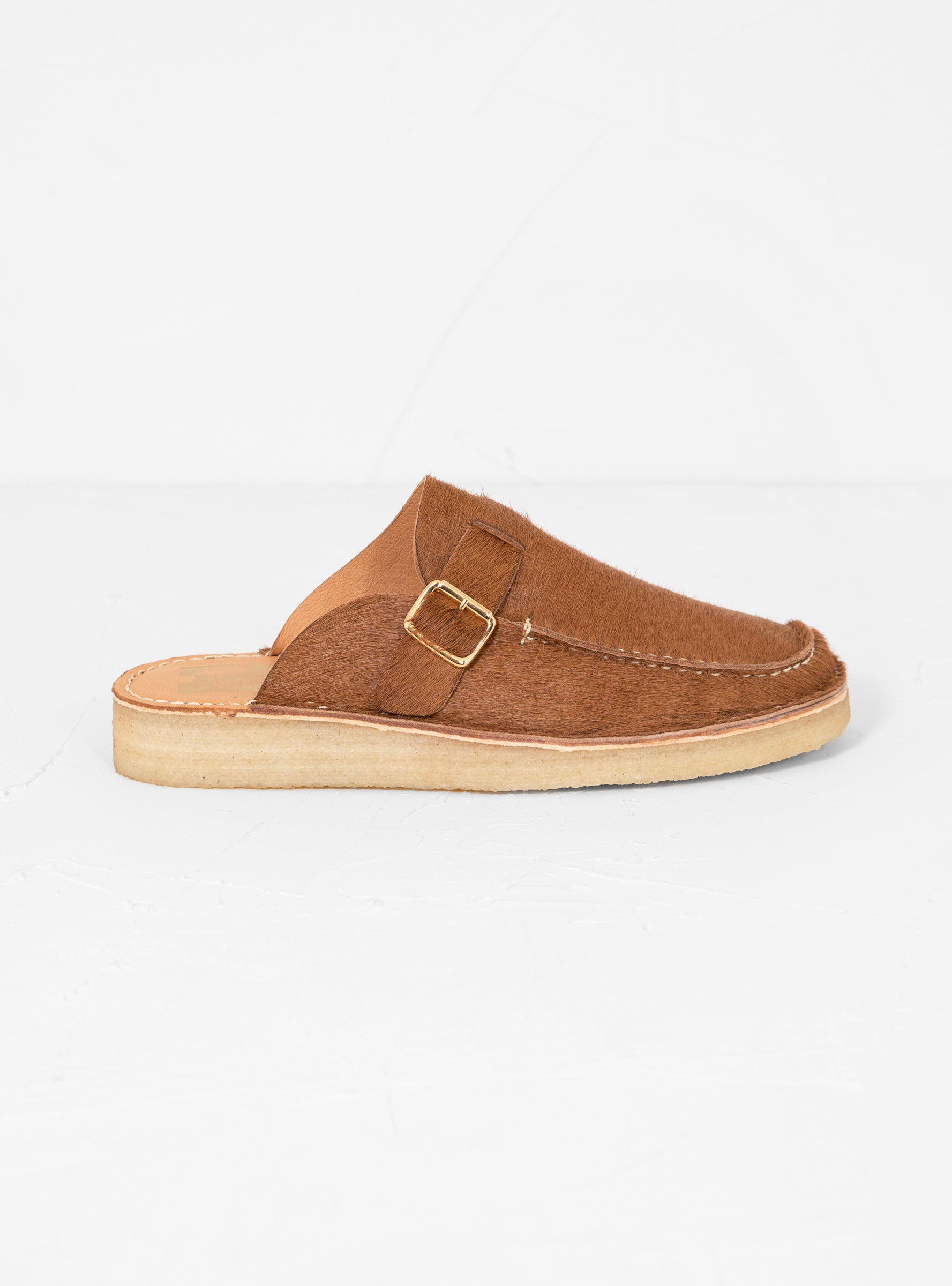  Garbstore x Padmore & Barnes Side Seam Mules Brown