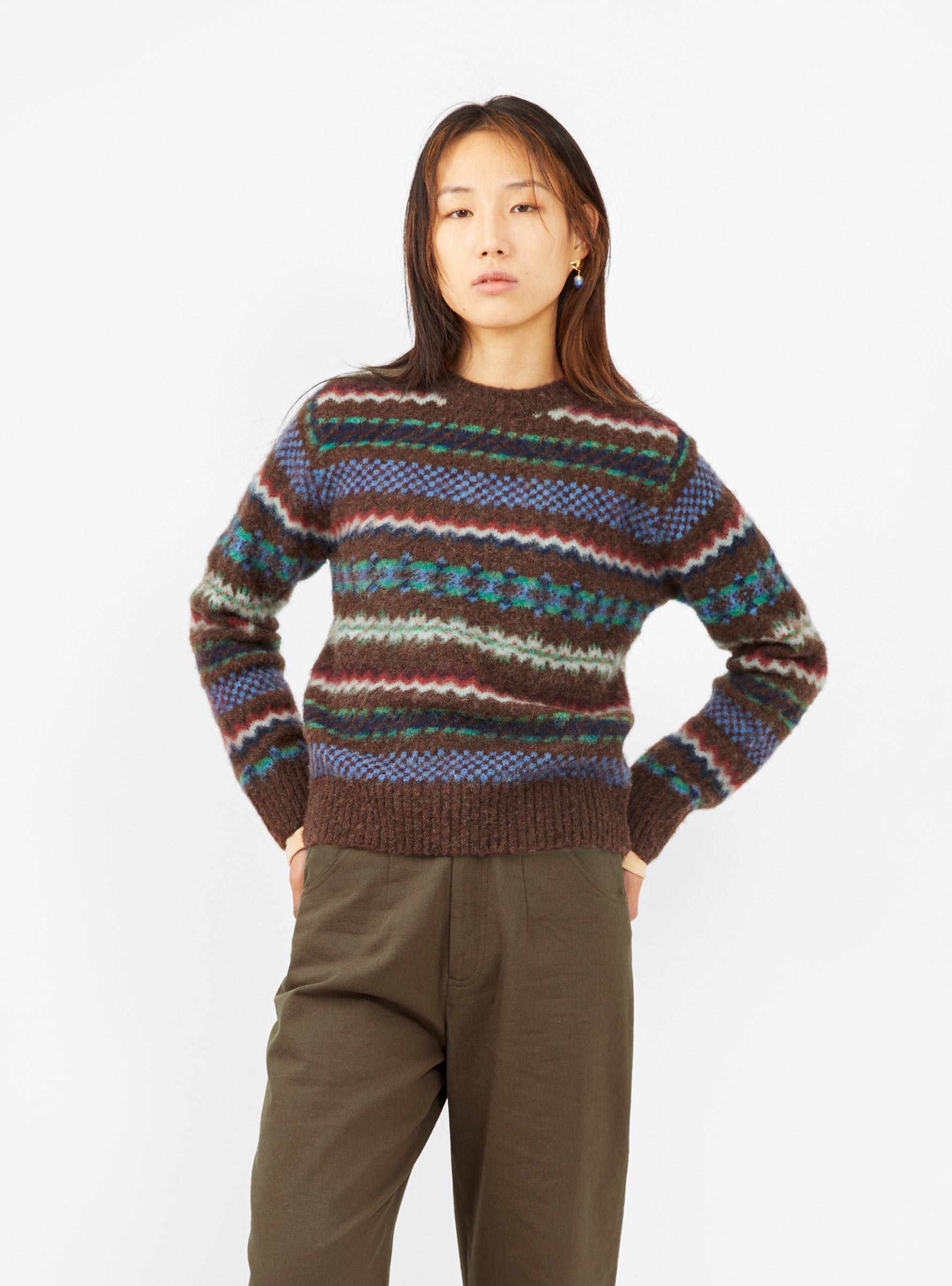  Howlin' Born In Space Sweater Brown