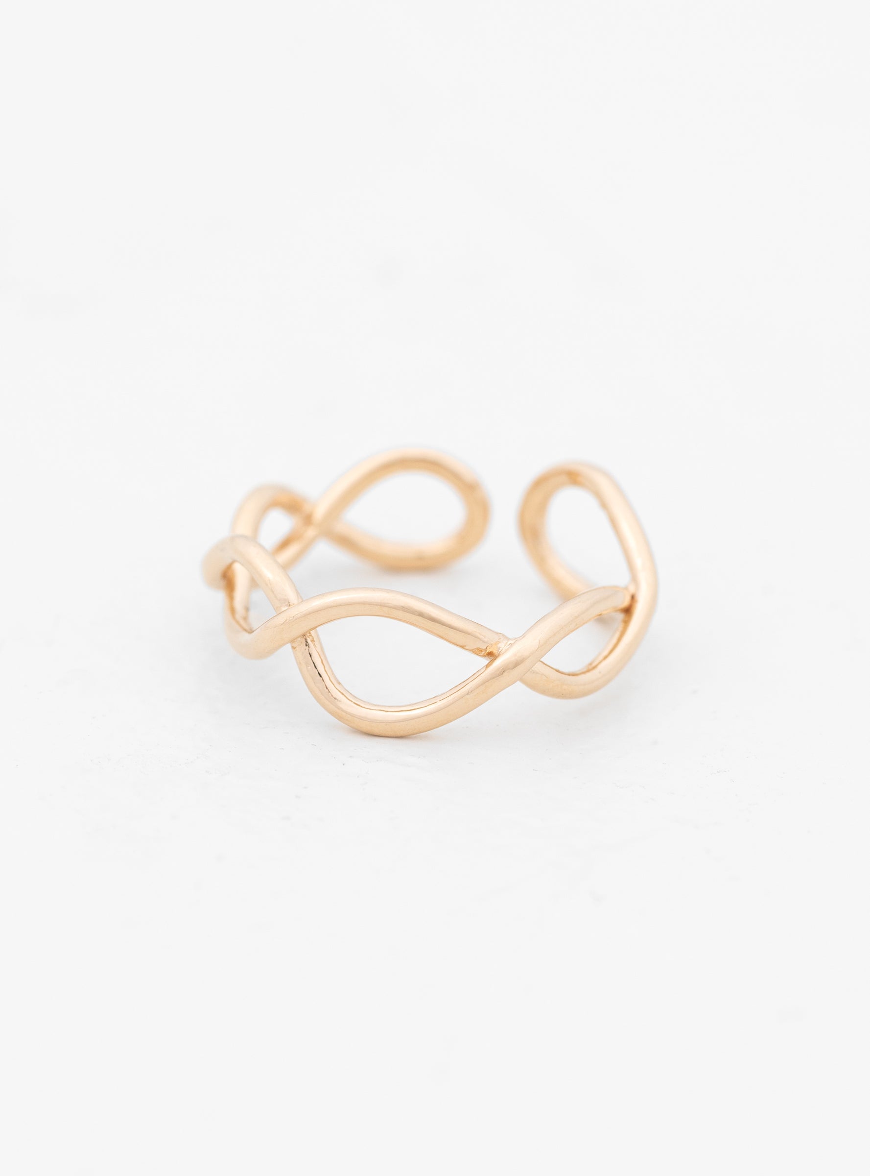  Helena Rohner Open Braid Ring Gold