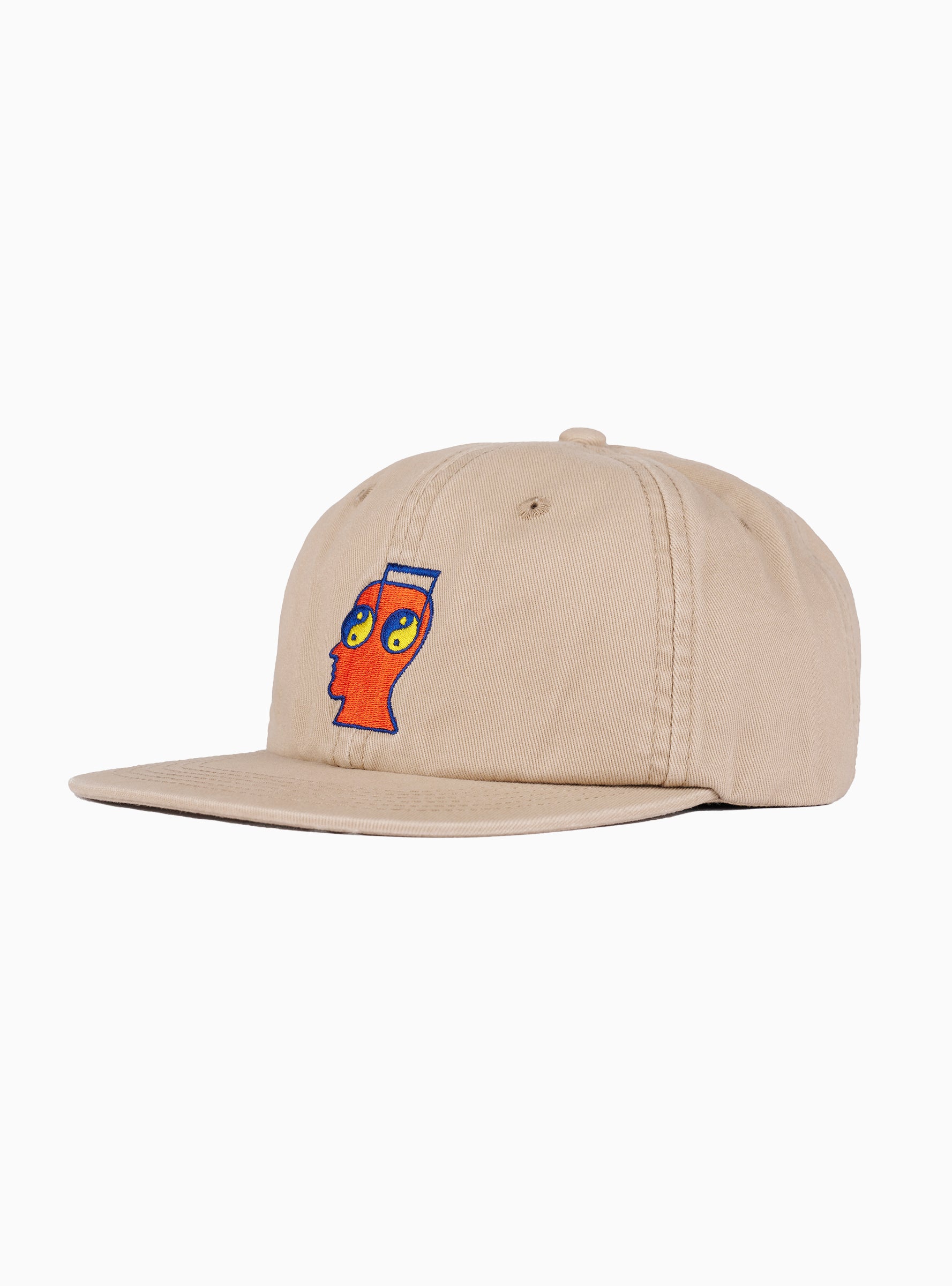  Brain Dead Brain Notes 6 Panel Cap Beige