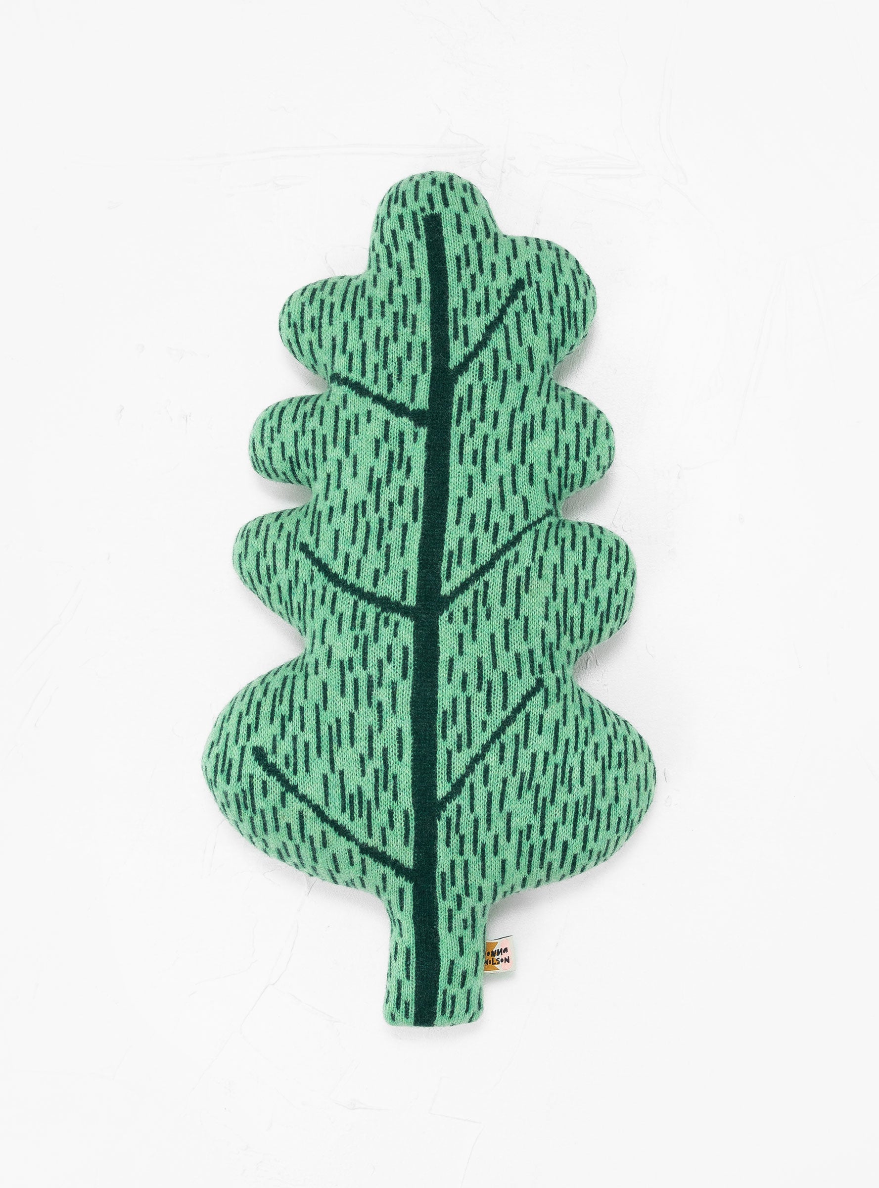  Donna Wilson Leaf Cushion Green