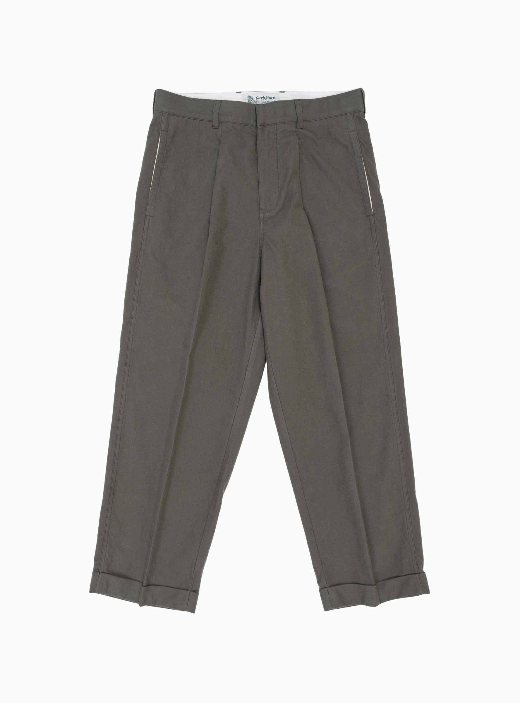  Garbstore Manager Pleated Pants Grey