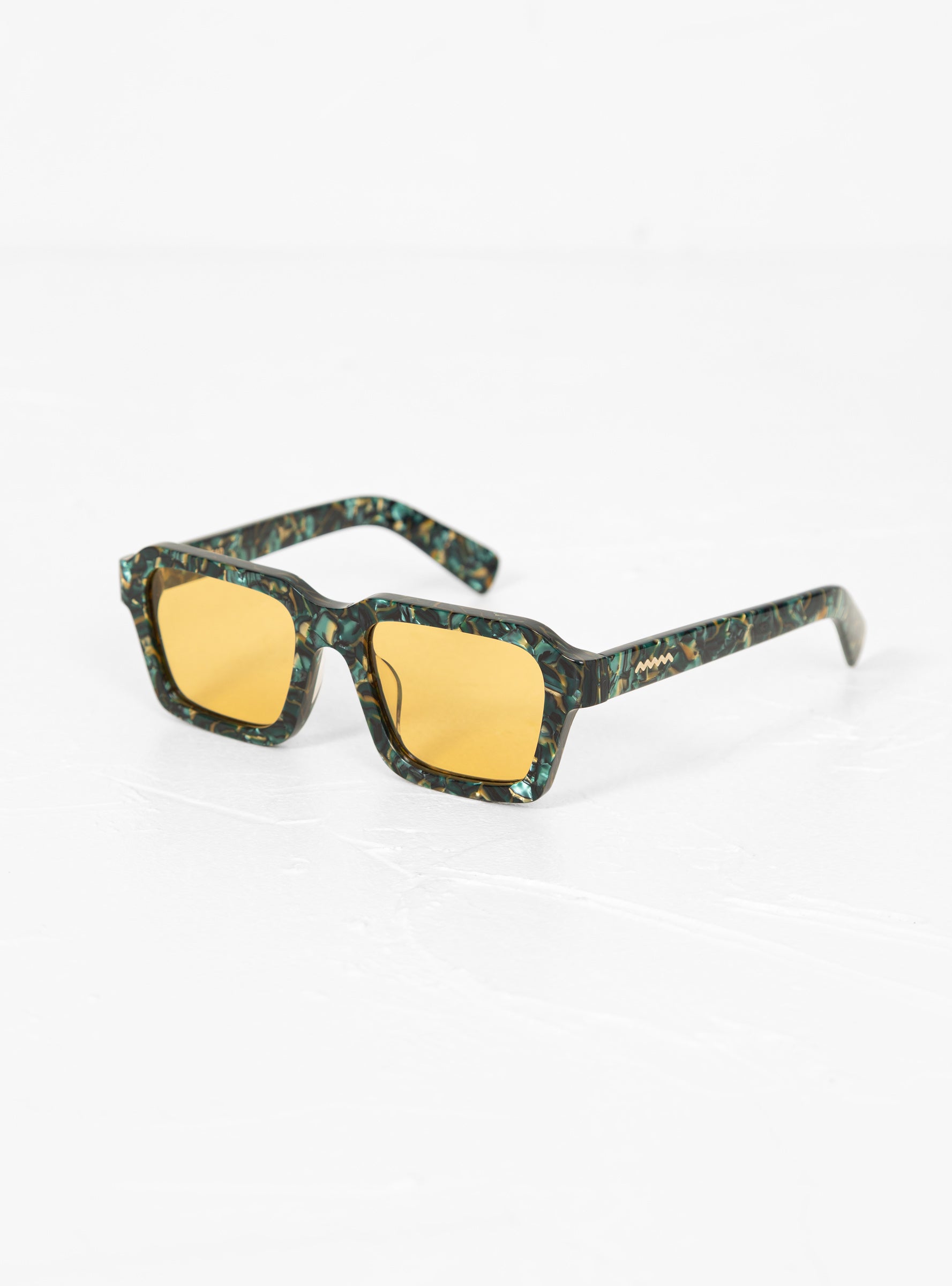  Brain Dead Staunton Sunglasses Green Granite