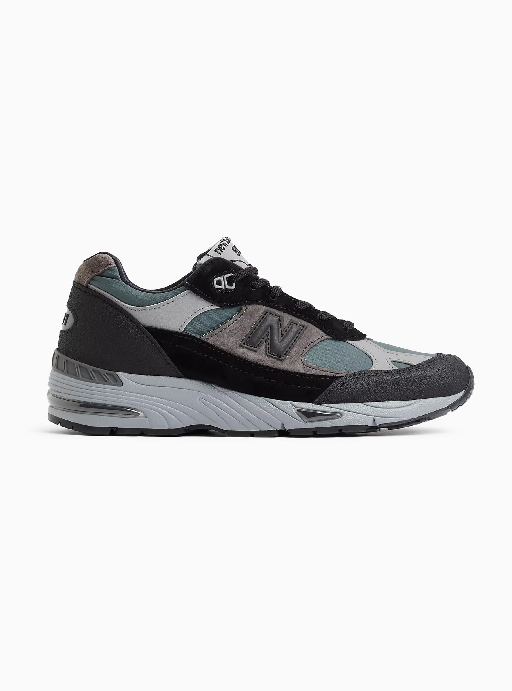 New Balance New Balance Made in UK 991WTR Sneakers Black & Turbulence - Size: UK 8