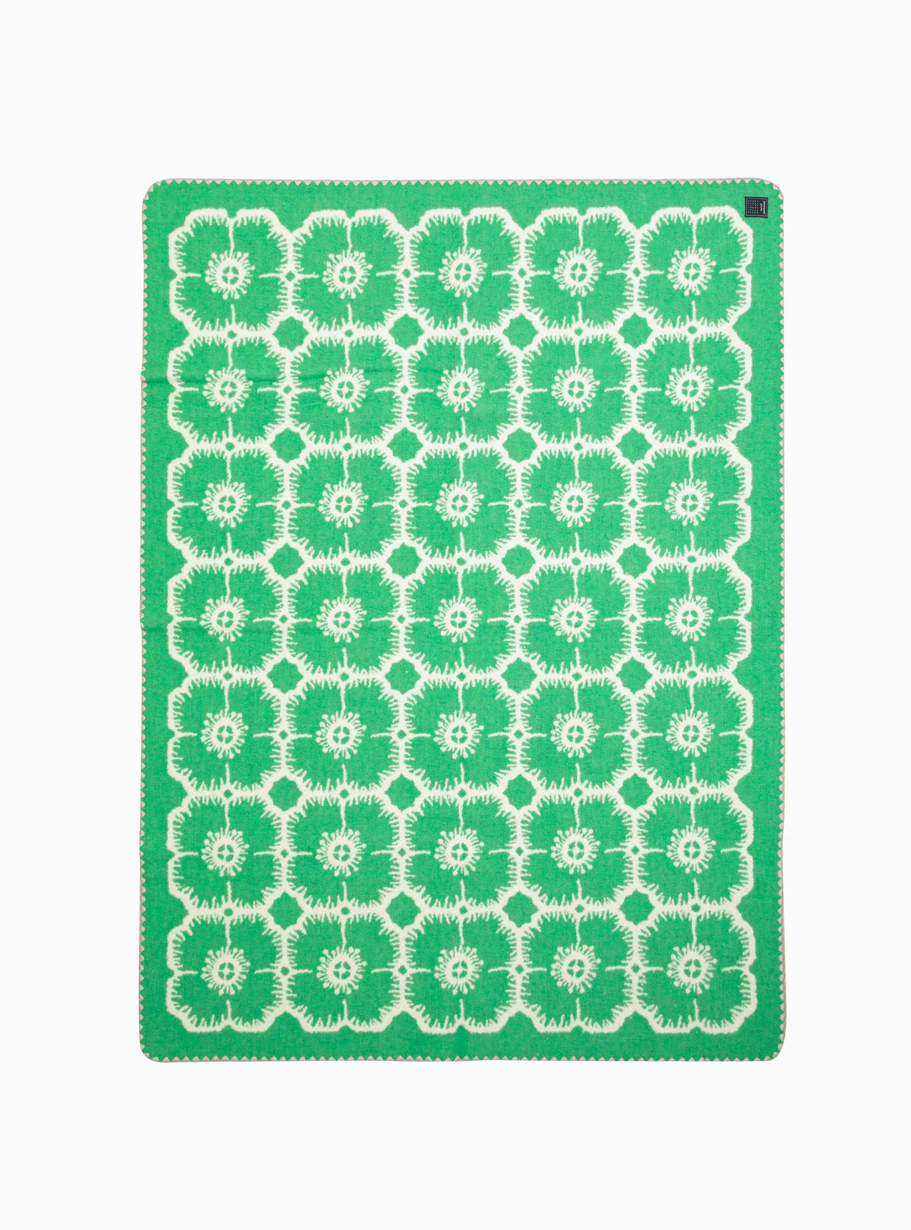  Minä Perhonen Anemone Blanket Small Green