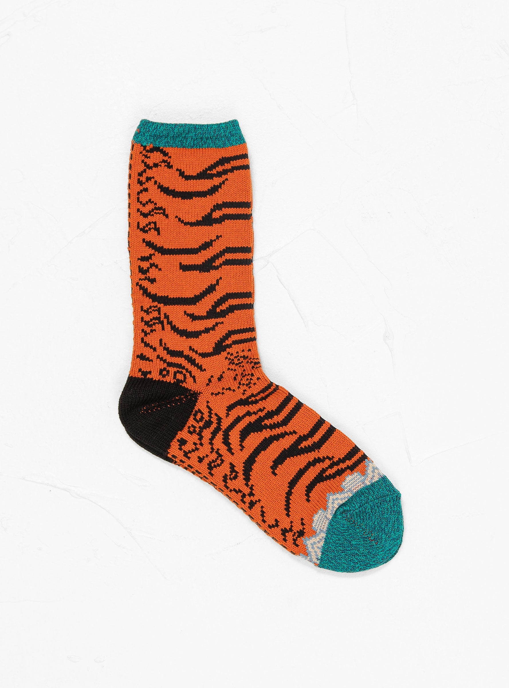  Kapital 84 Yarns Nepal Tiger Socks Orange