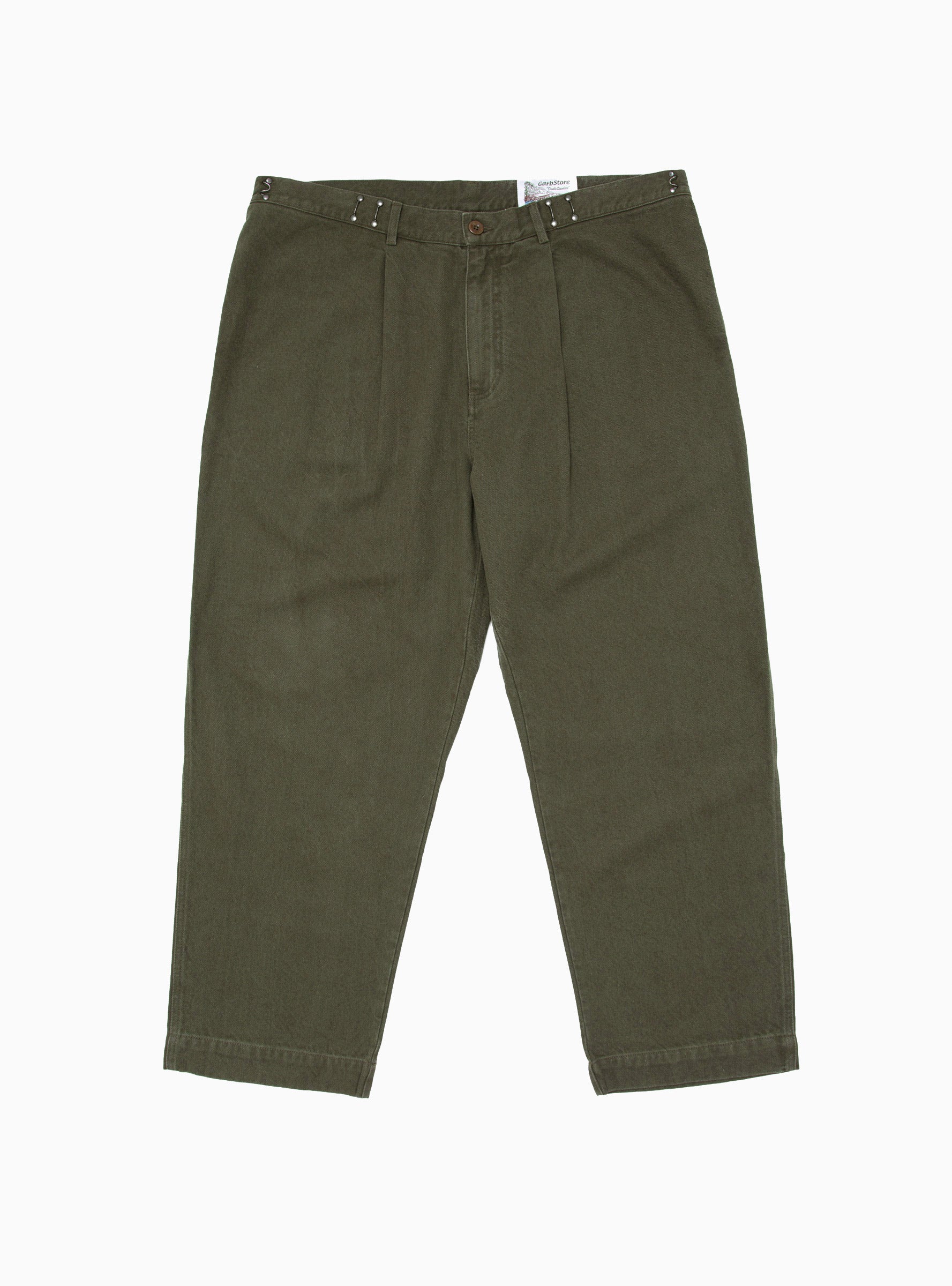  Garbstore Pleated Hook Pant Olive