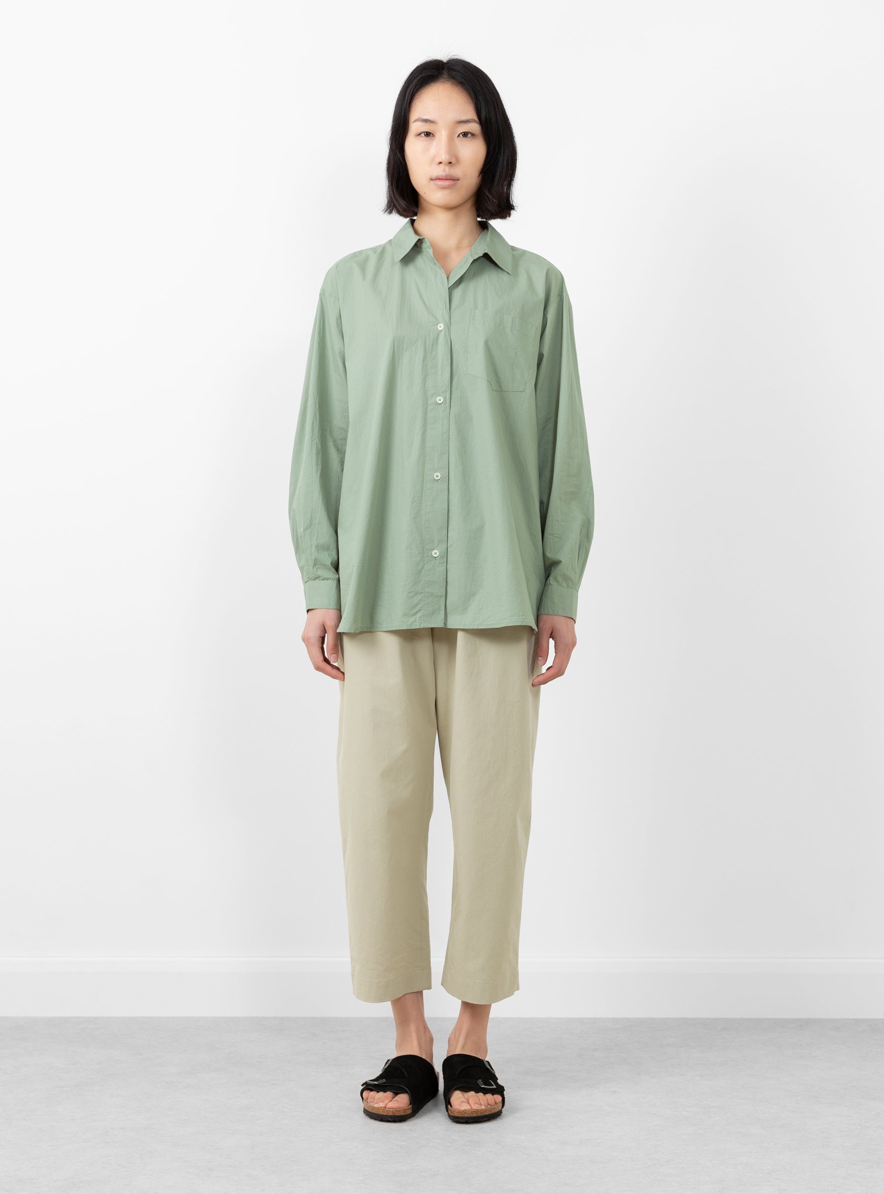  Skall Studio Edgar Shirt Dusty Green