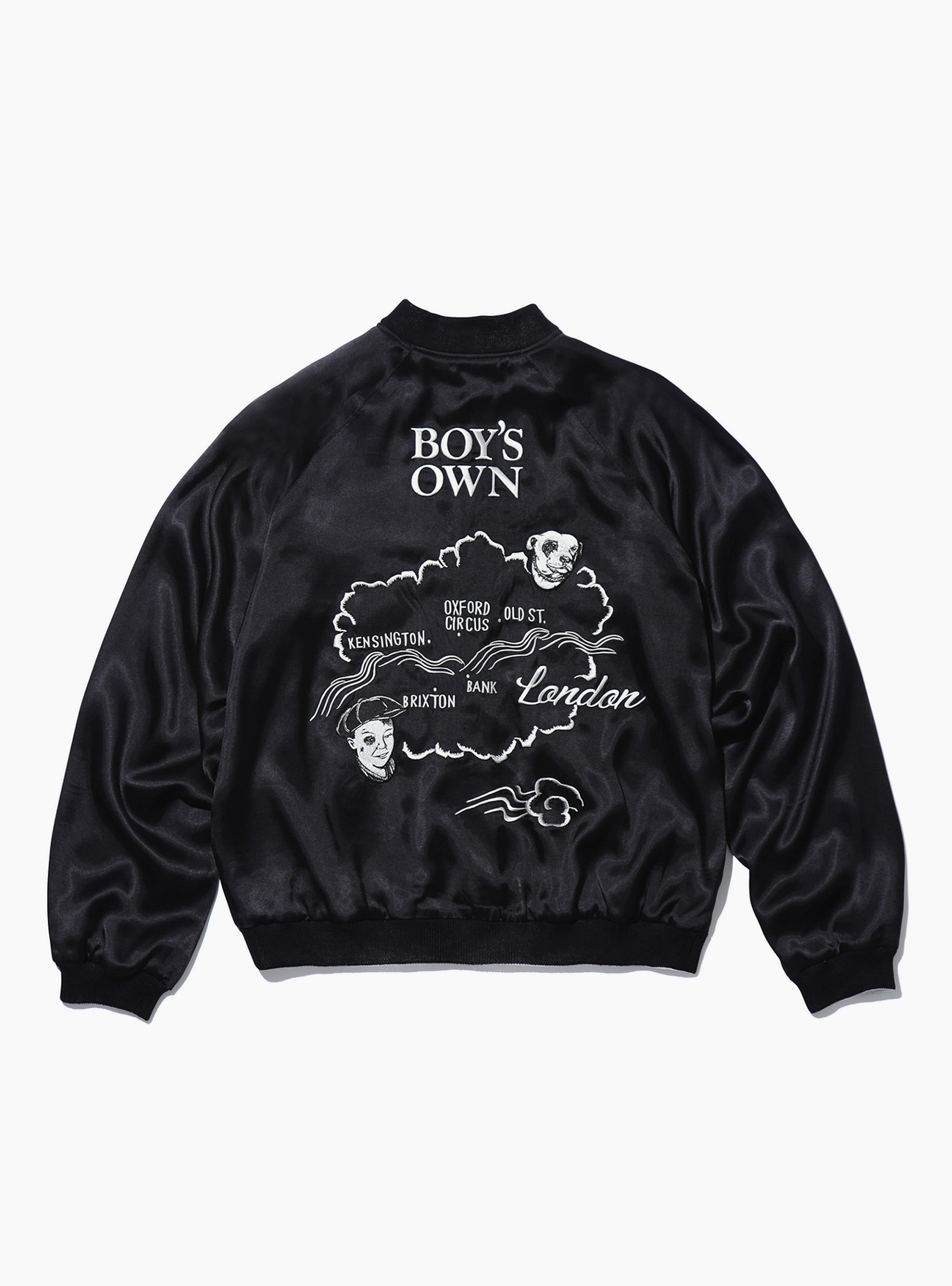  TOGA VIRILIS & BOYS OWN Souvenir Jacket Black - Size: XXL
