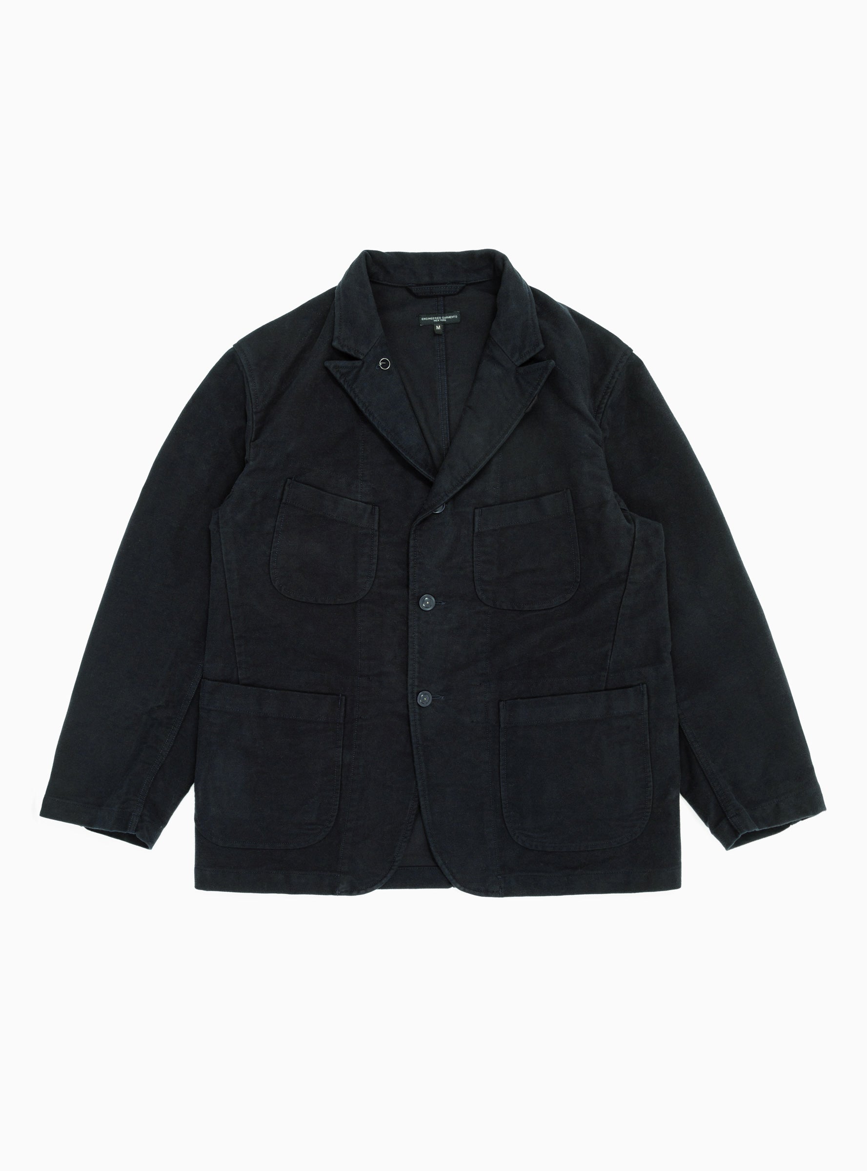  Engineered Garments Bedford Moleskin Jacket Dark Navy