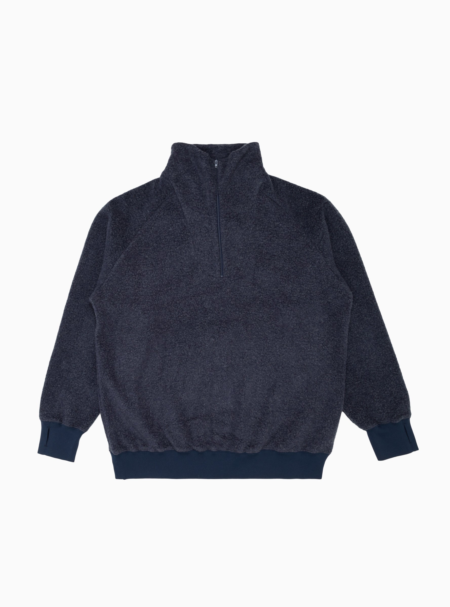  Beams Plus MIL Half Zip Fleece Dark Navy