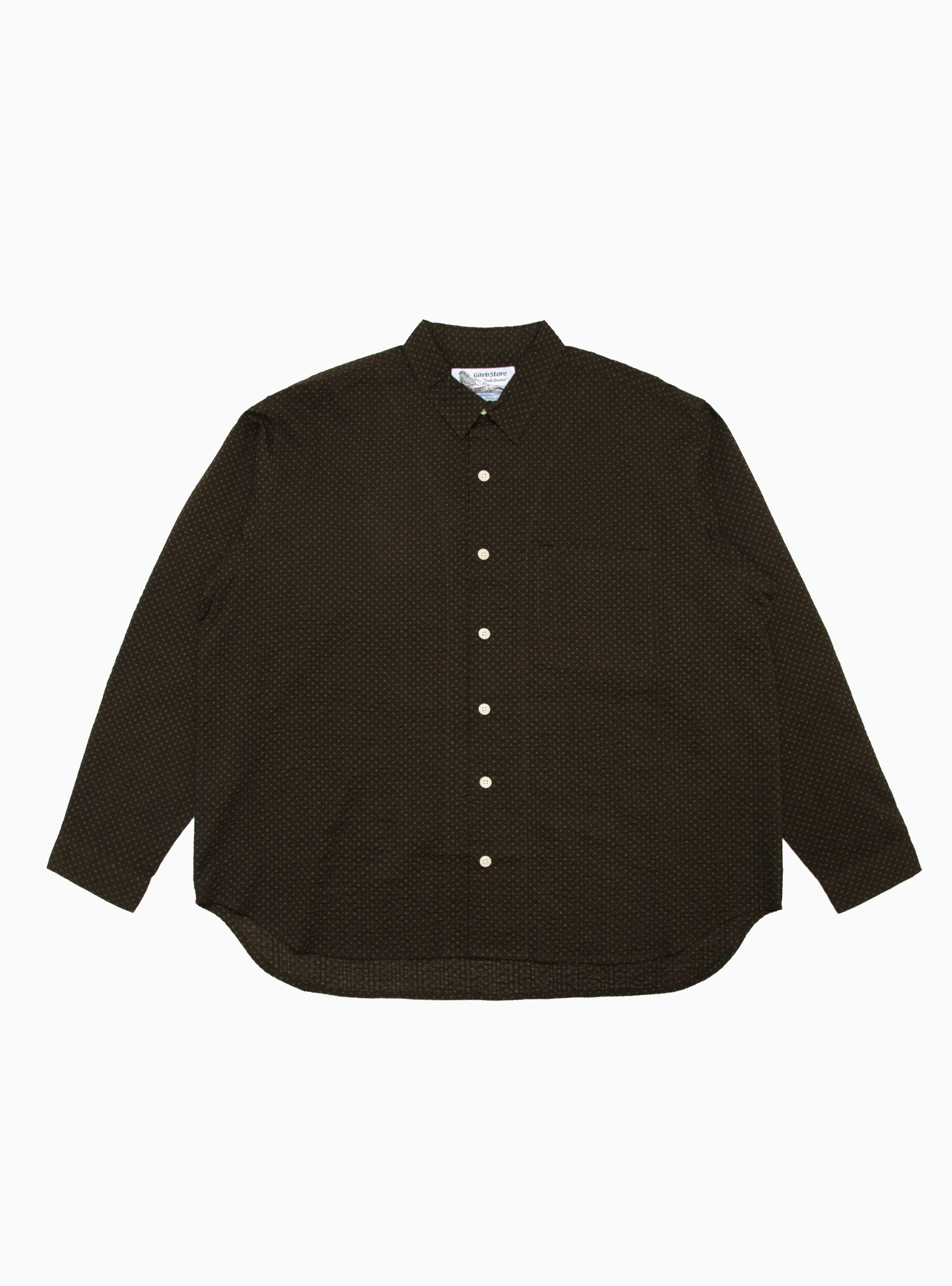  Garbstore Grande V2 Shirt Brown & Green