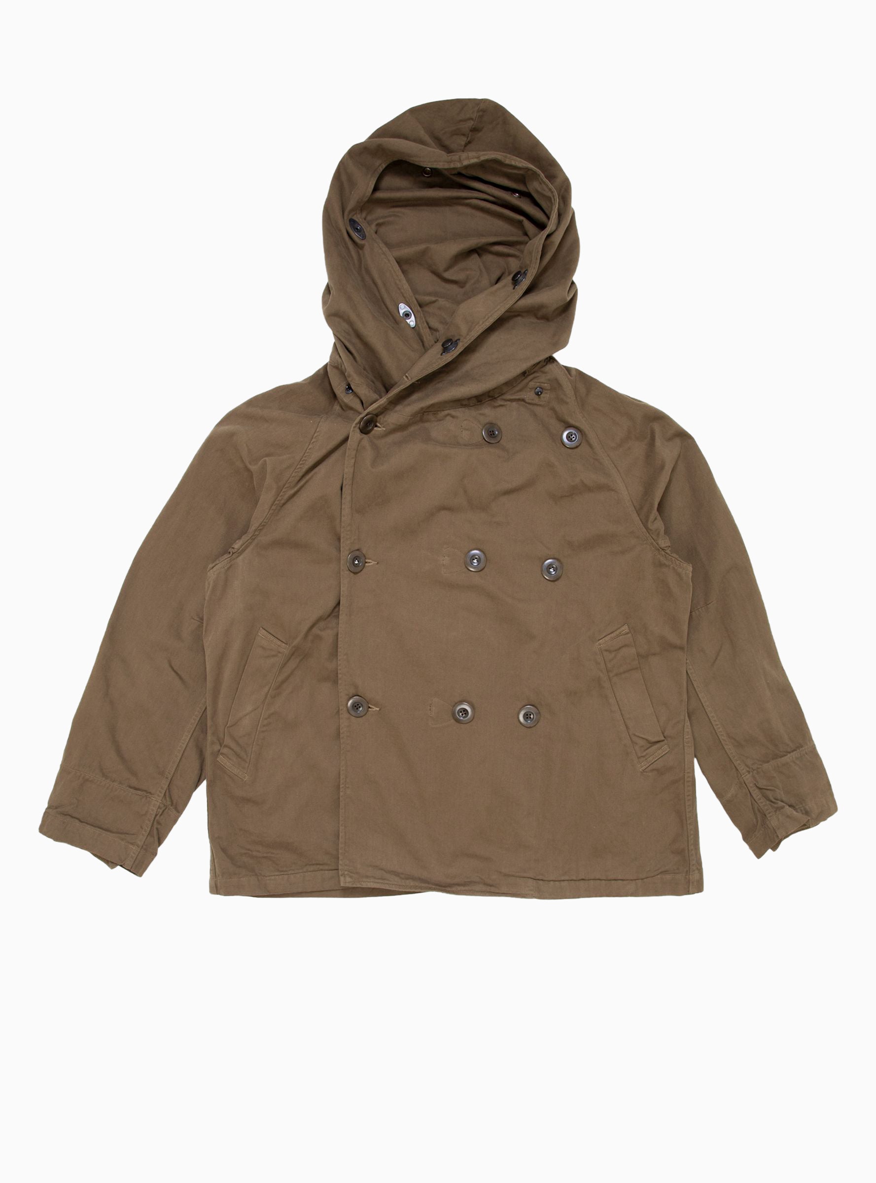  Kapital Katsuragi Cotton TRI-P Ring Coat Khaki