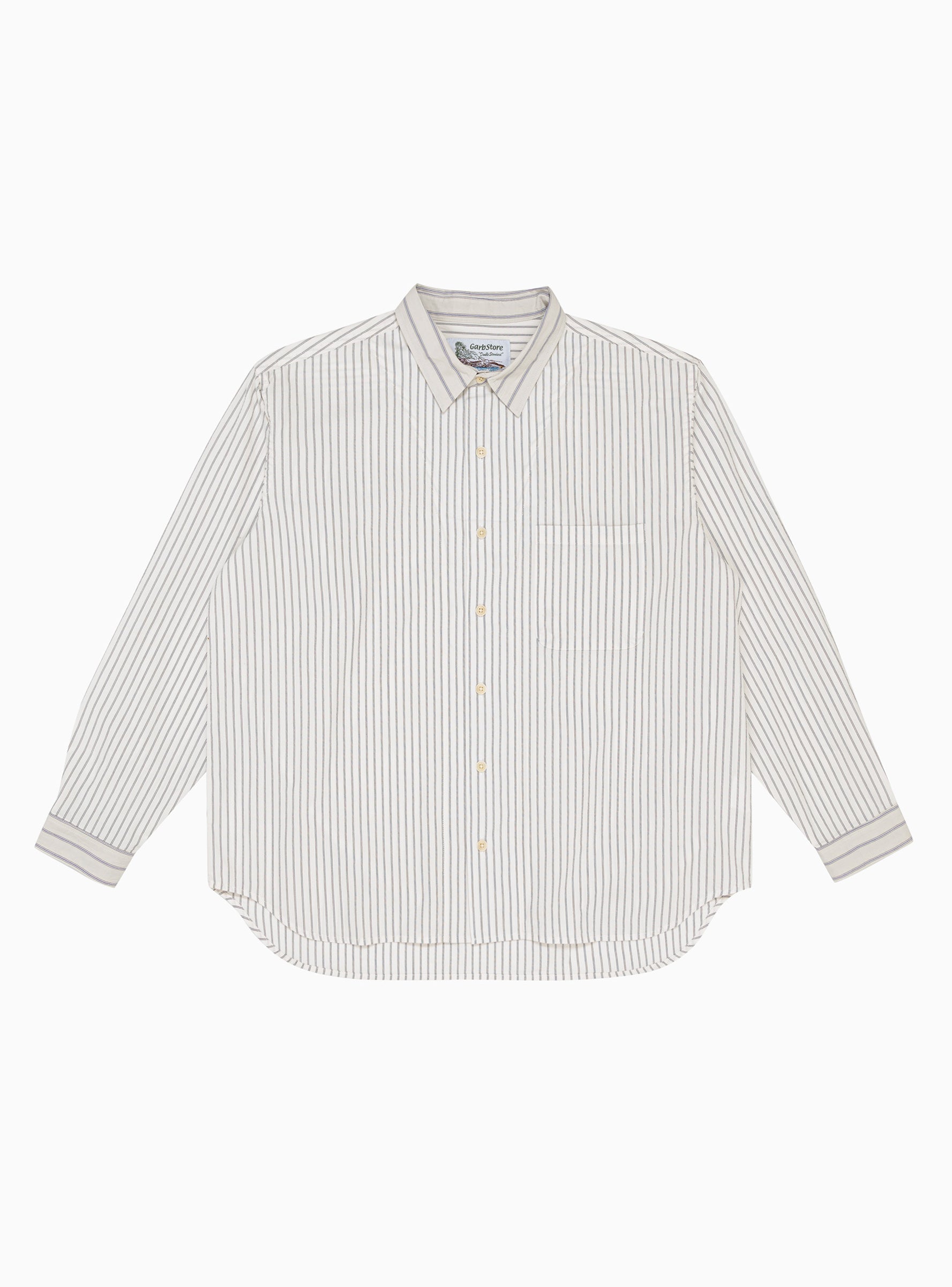  Garbstore Grande Shirt Grey Stripe