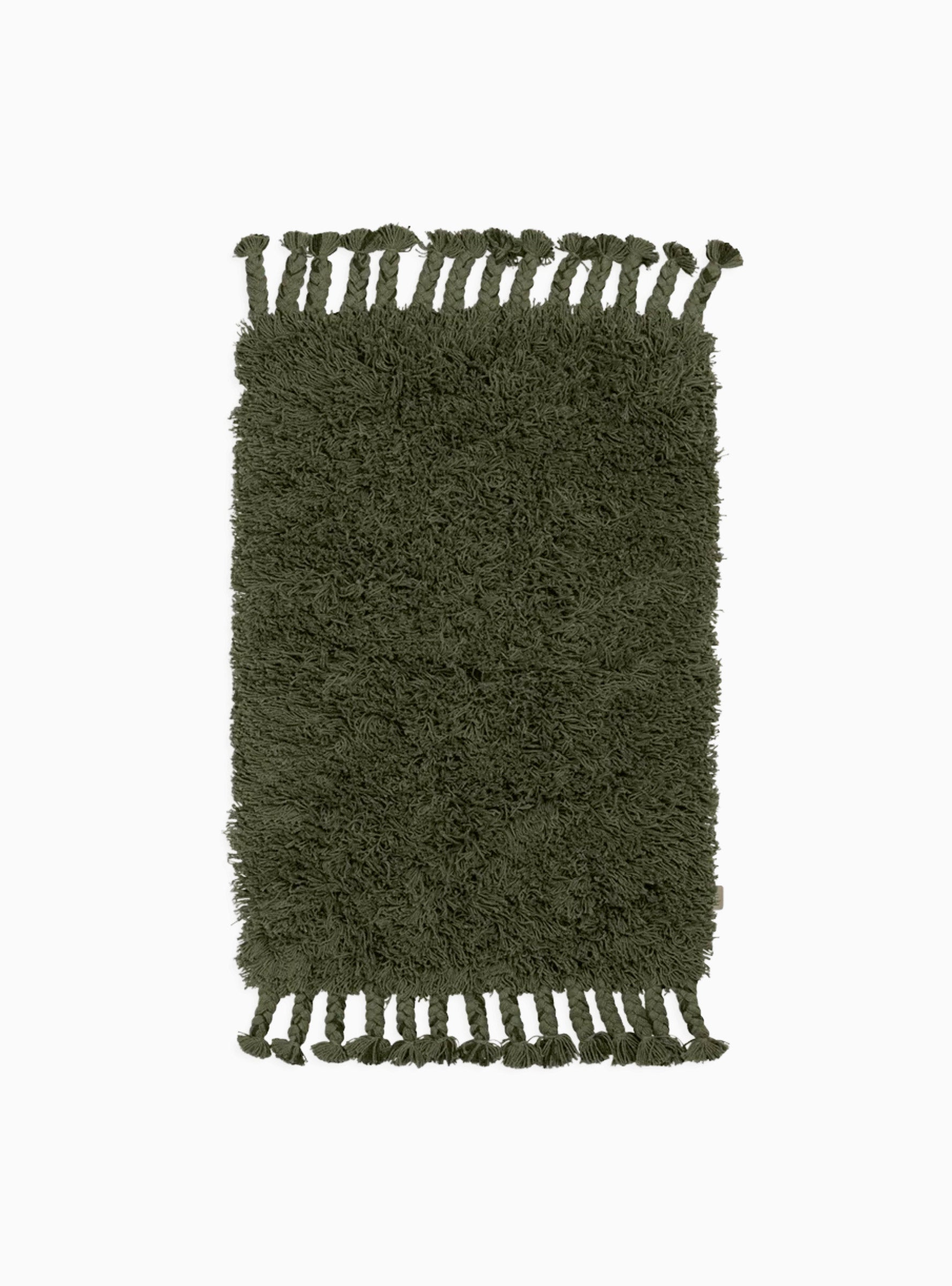  ferm LIVING Amass Long Pile Mat Green