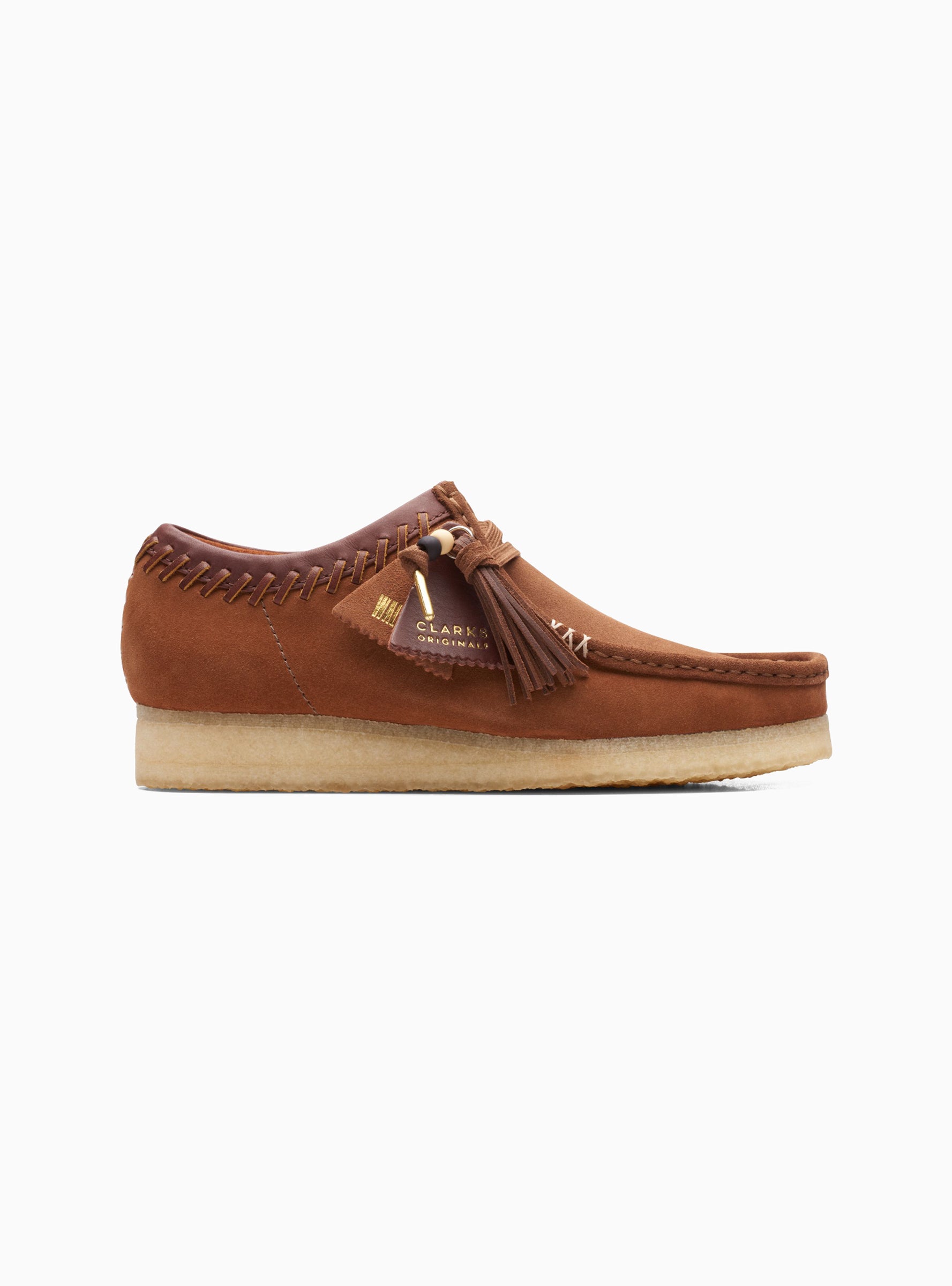  Clarks Originals Wallabee Dark Tan Combi