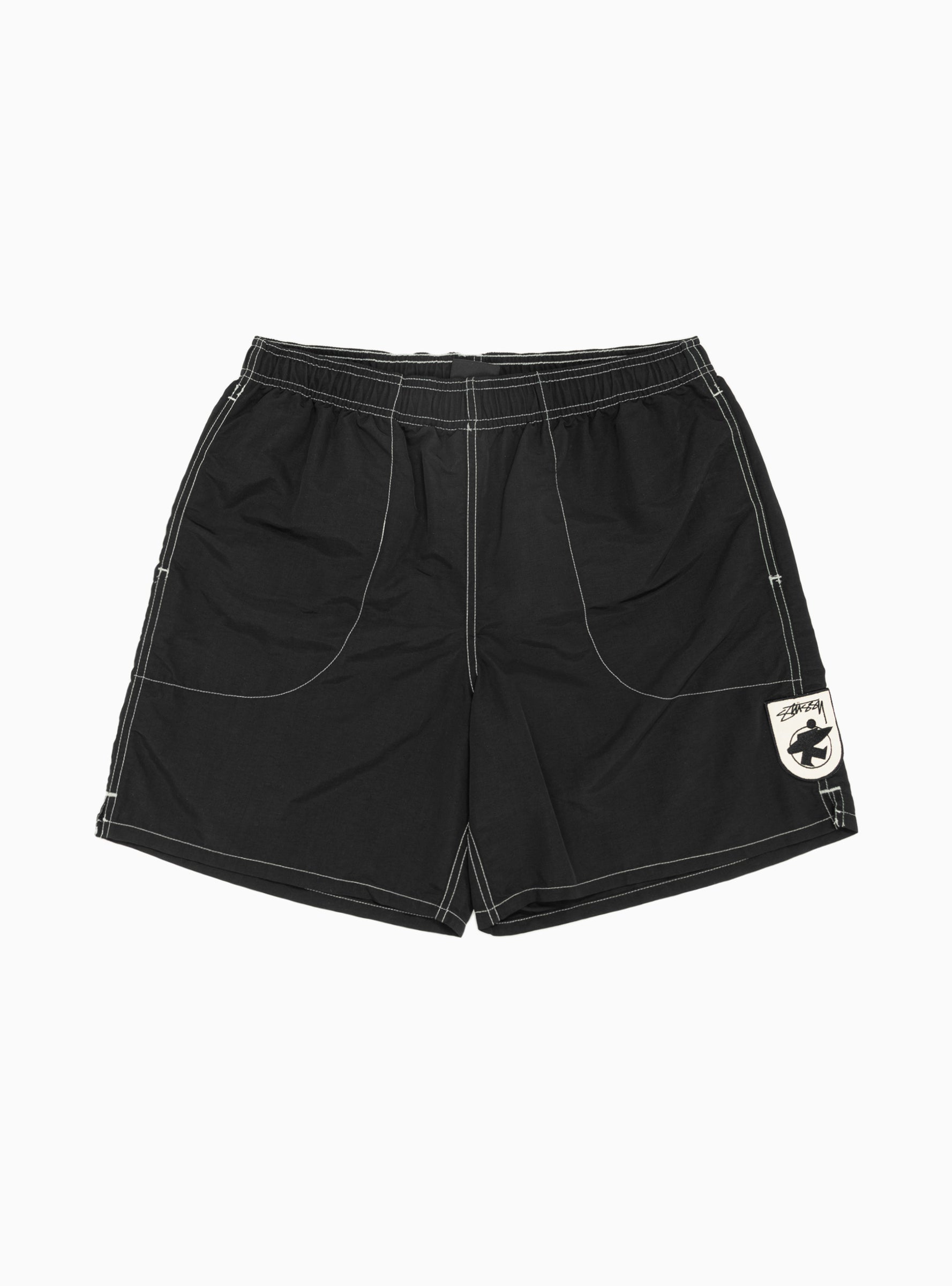  Stüssy Surfman Water Shorts Black