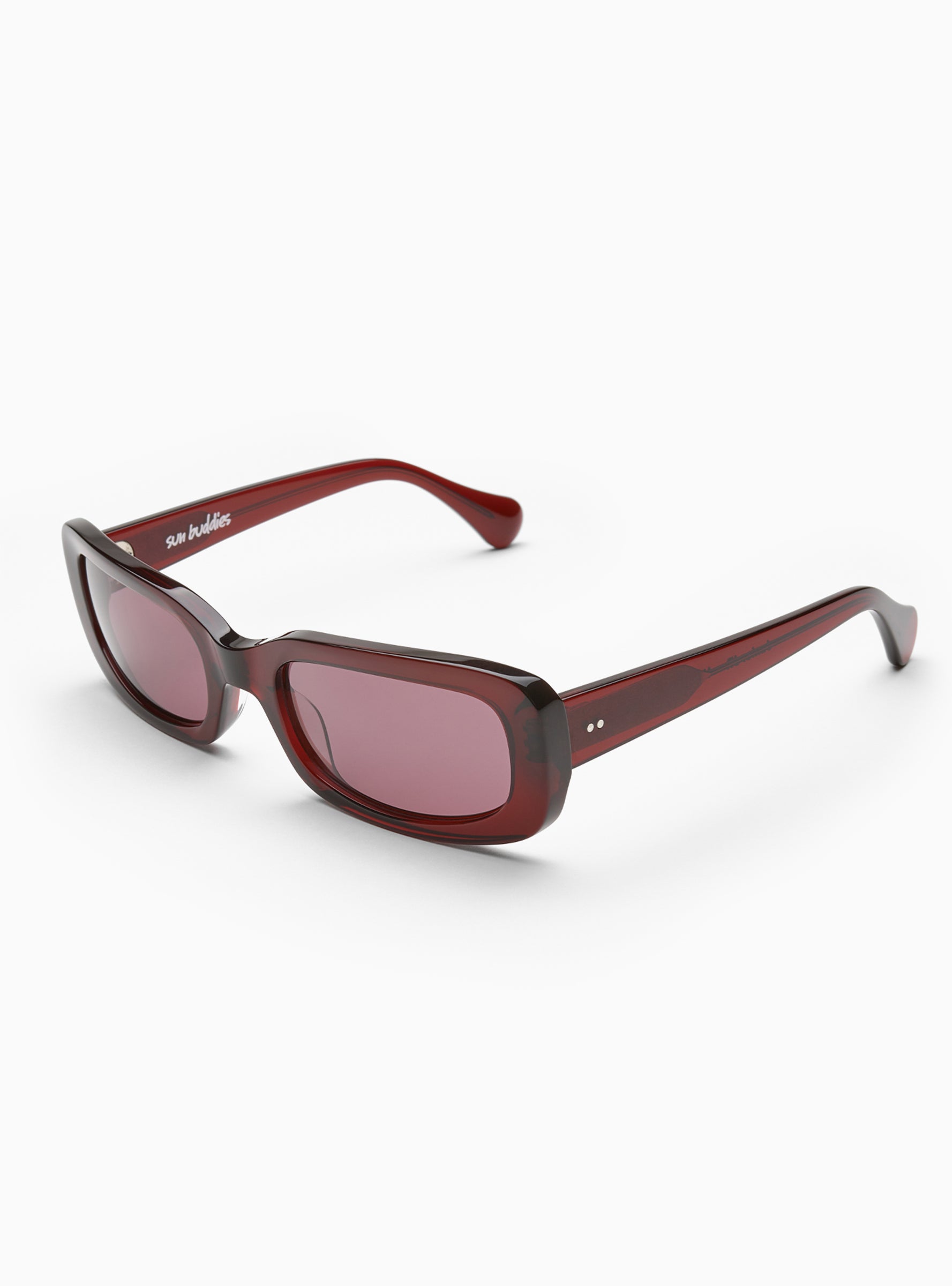  Sun Buddies Junior Jr Sunglasses Bourgogne Red