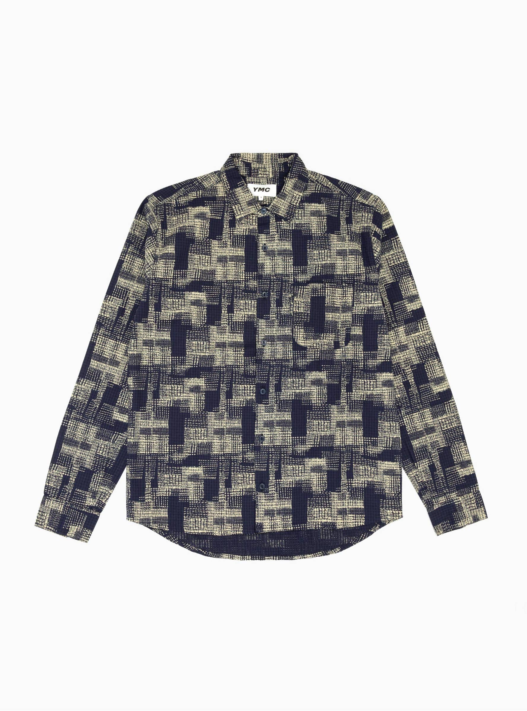  YMC Curtis Shirt Navy