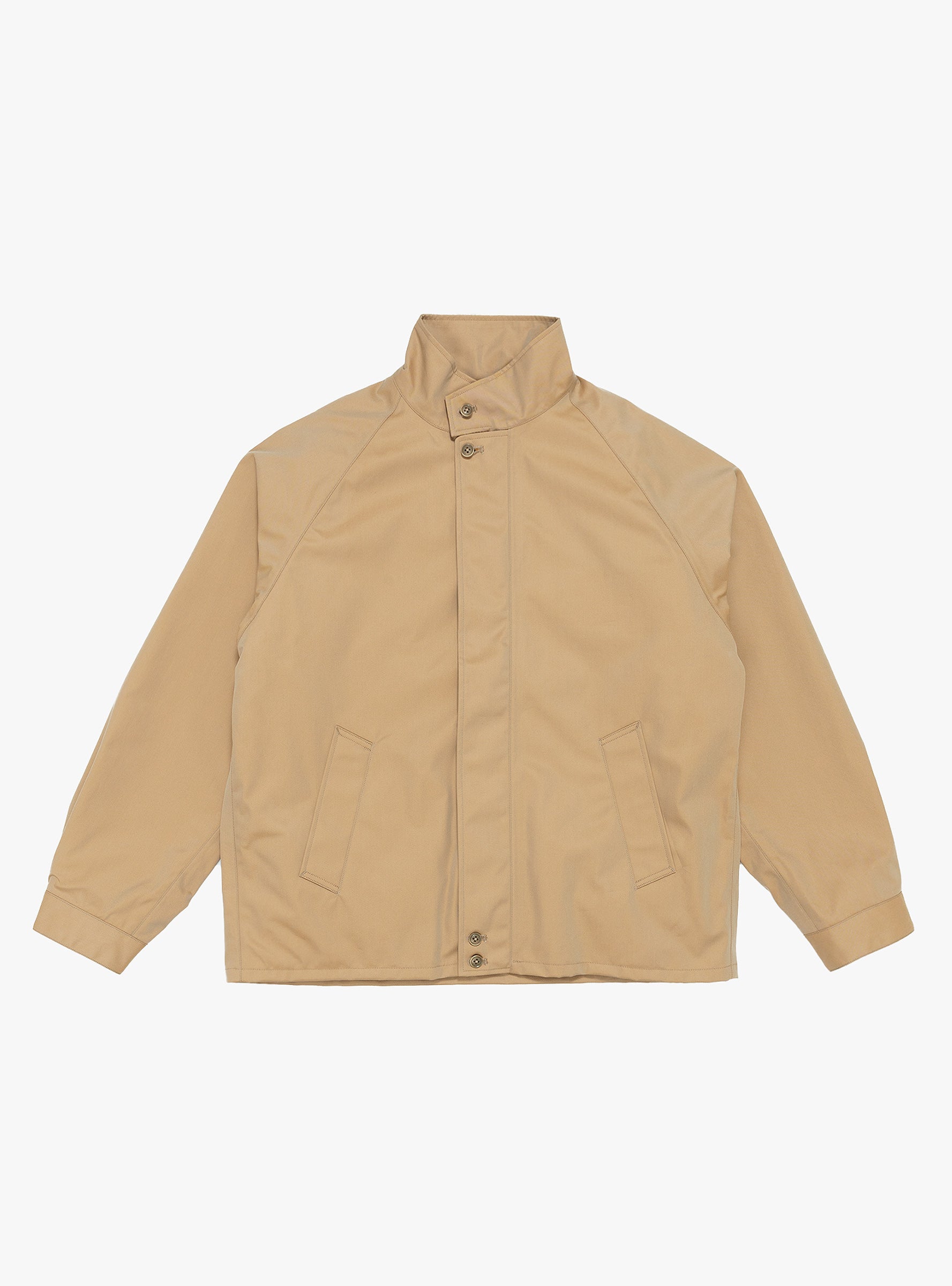  nanamica GORE-TEX Crew Jacket Beige - Size: Large