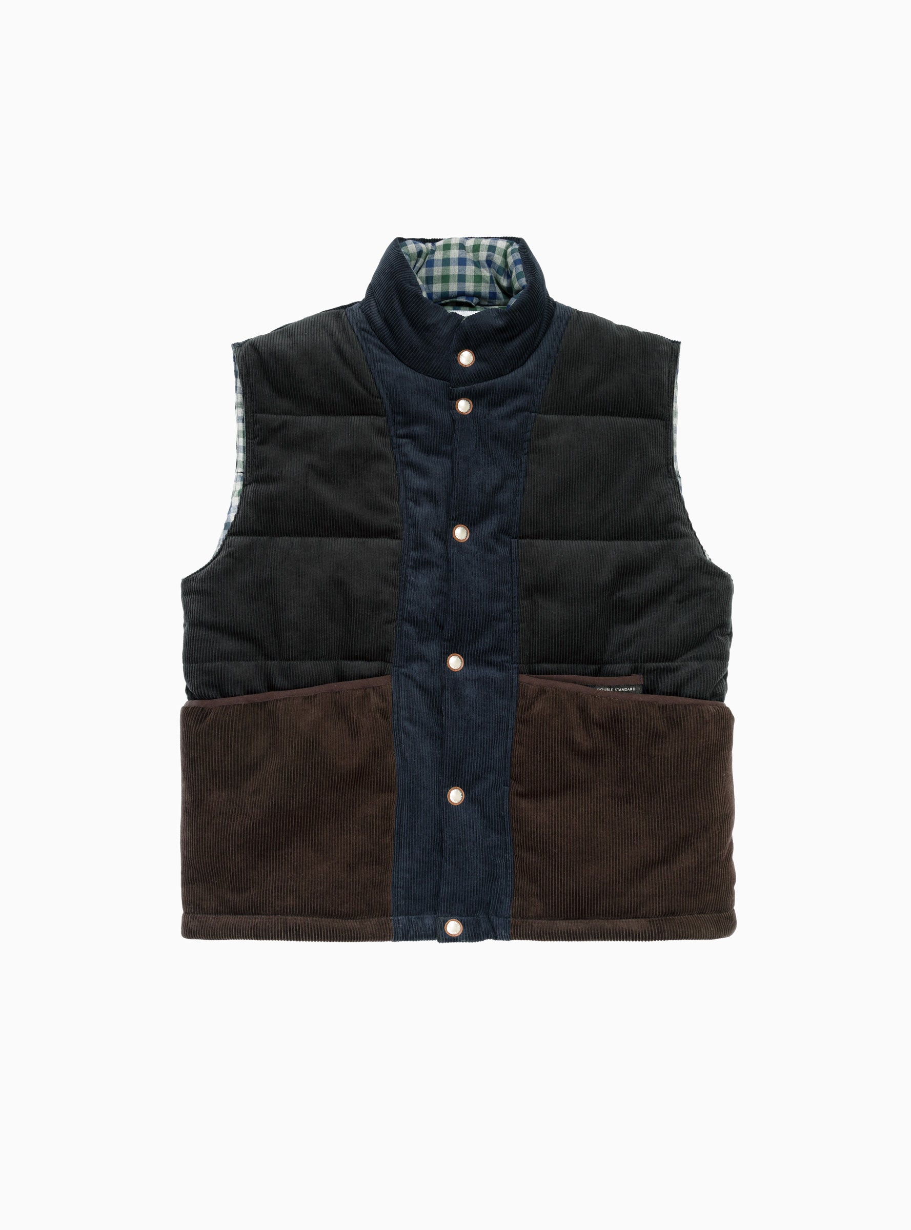  Garbstore Cord Padded Vest Black