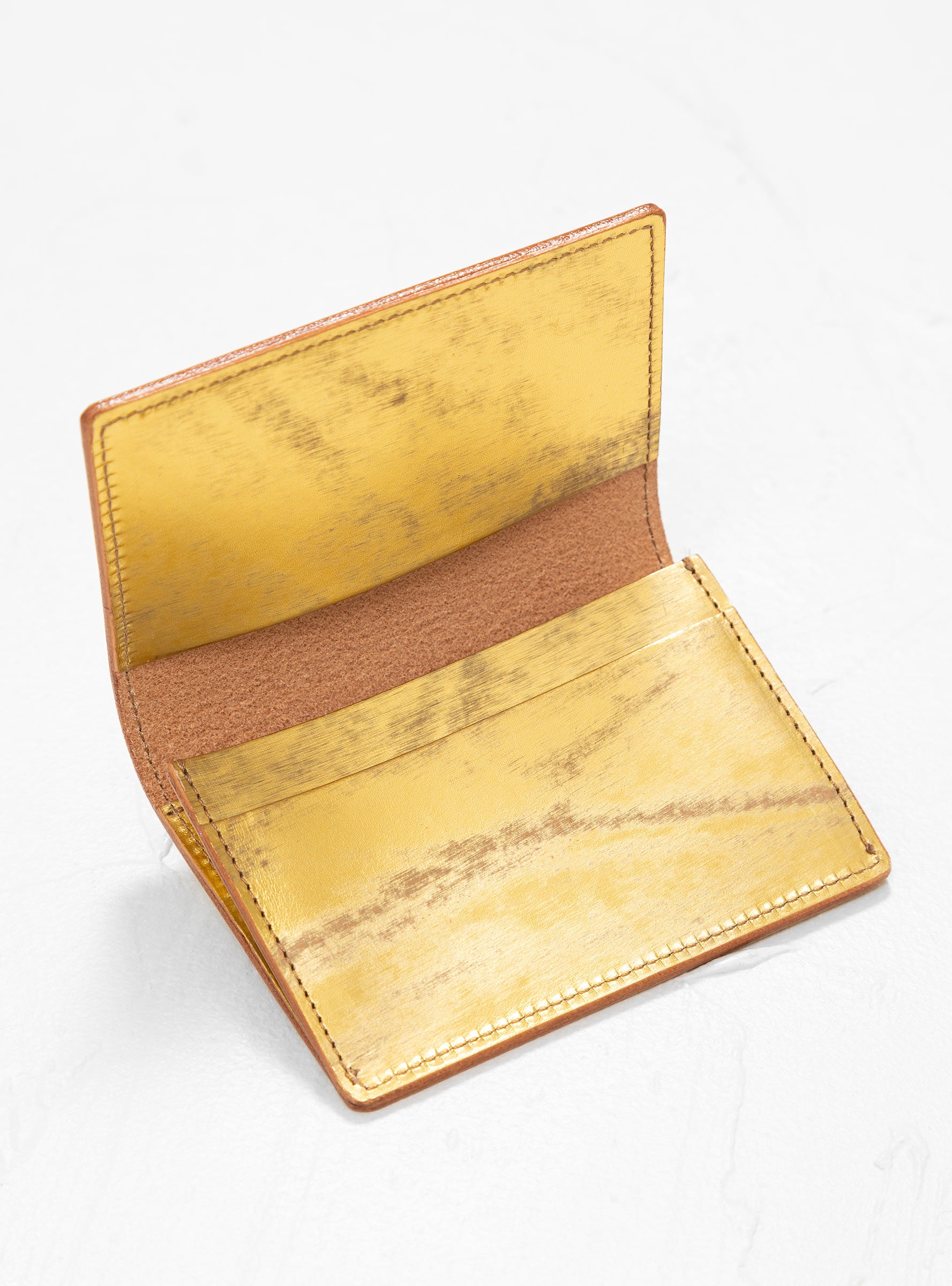  Porter Yoshida & Co. Foil Passport Holder Gold