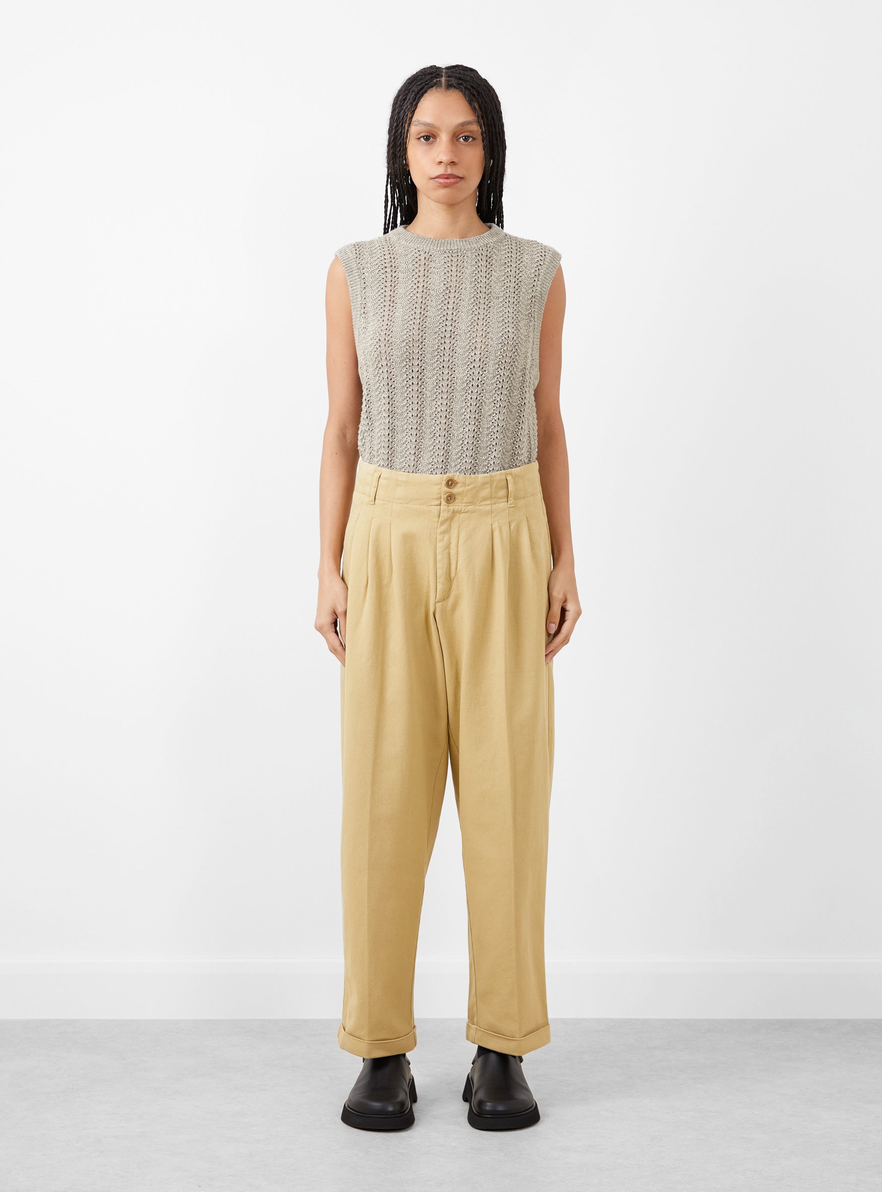 Ymc YMC Keaton Trouser Sand - Size: Medium