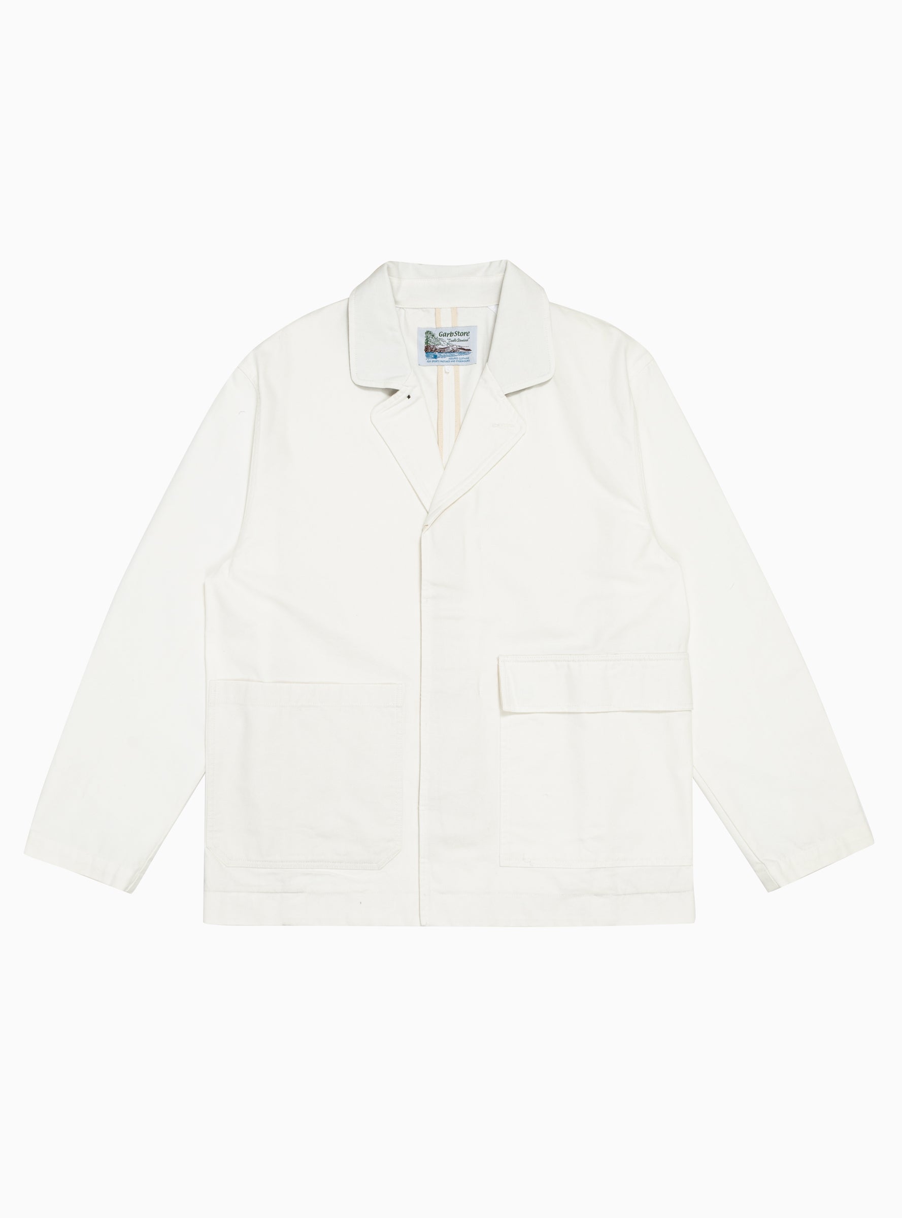  Garbstore Postal Jacket White