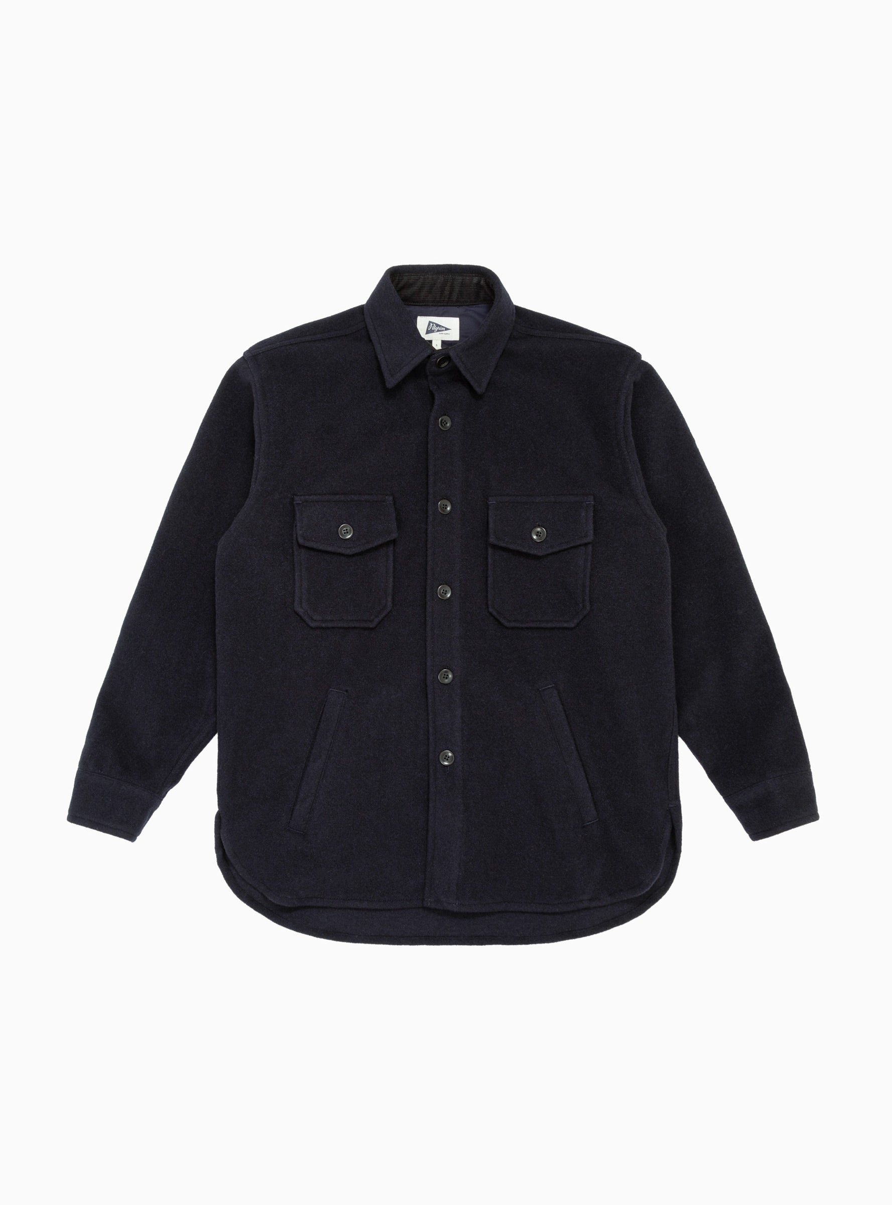  Pilgrim Surf + Supply Weiss Melton Guide Jacket Navy