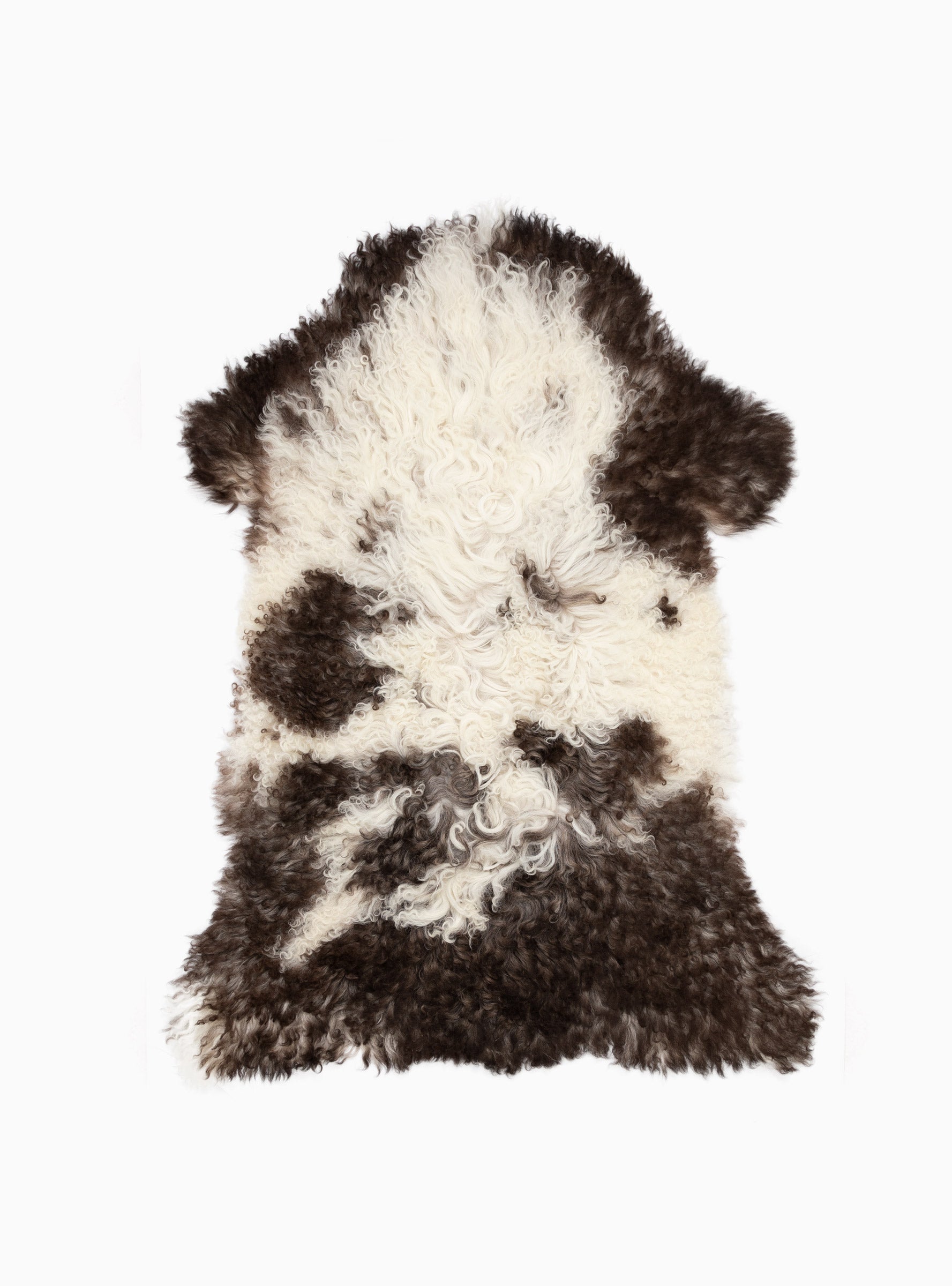  Natures Collection Austrian Curly Sheepskin Rug Multi