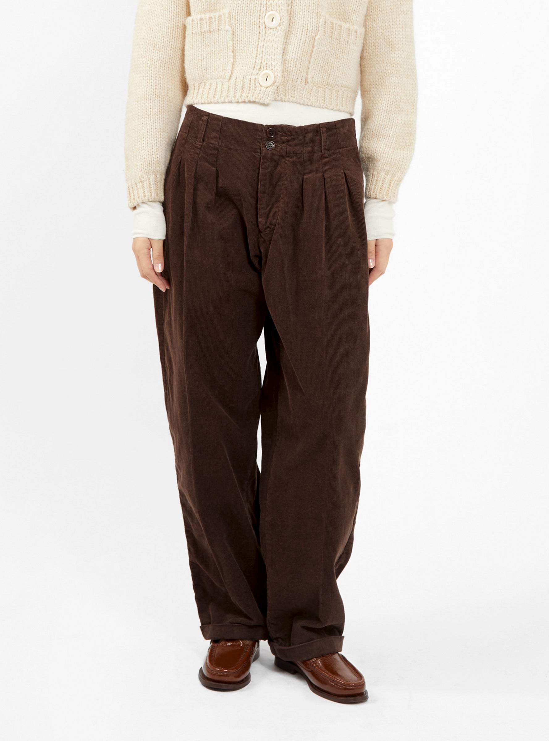  YMC Keaton Trouser Brown