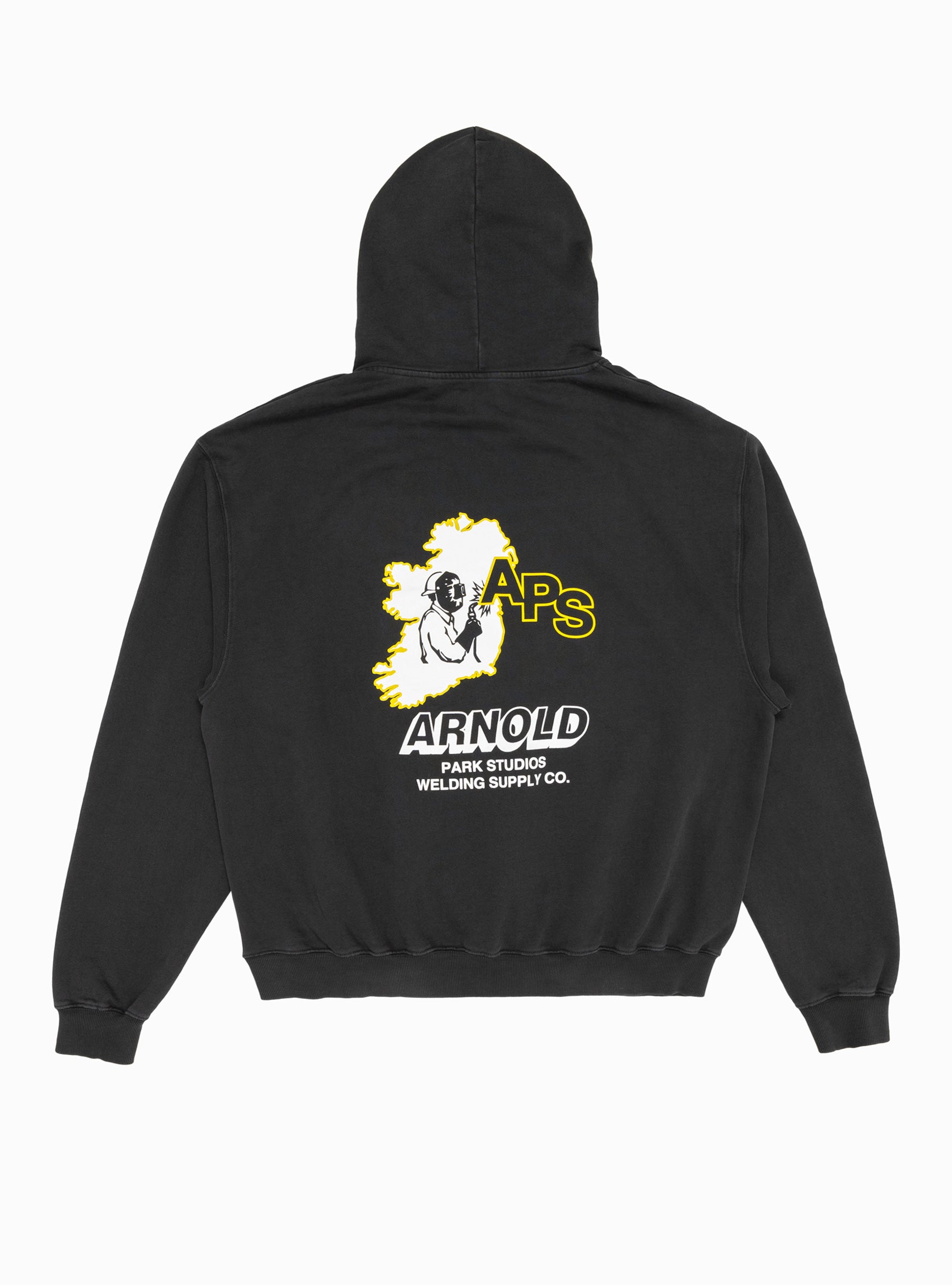  Arnold Park Studios Welding Supply Hoodie Faded Black