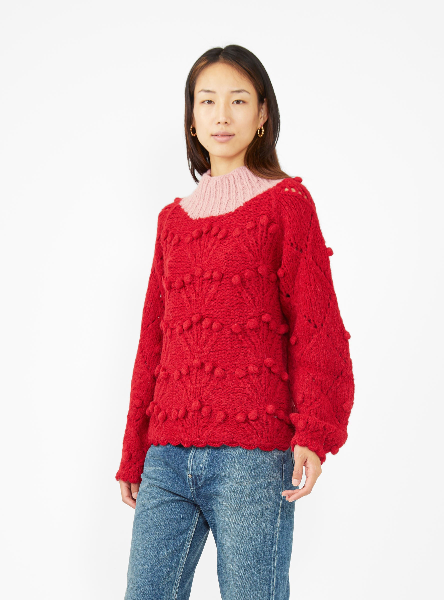  AYNI Pillu Sweater Red