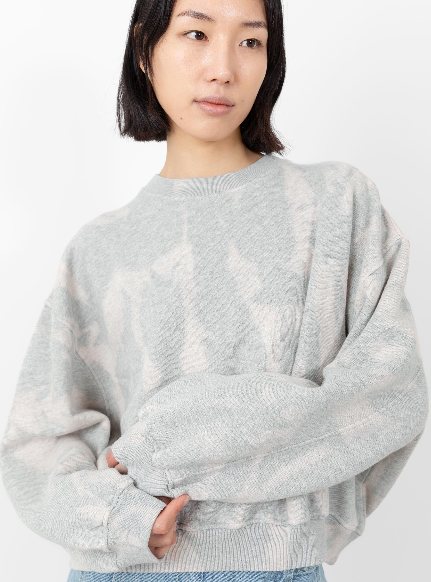  Bellerose Fancy Sweatshirt Heather Grey - Size: Large