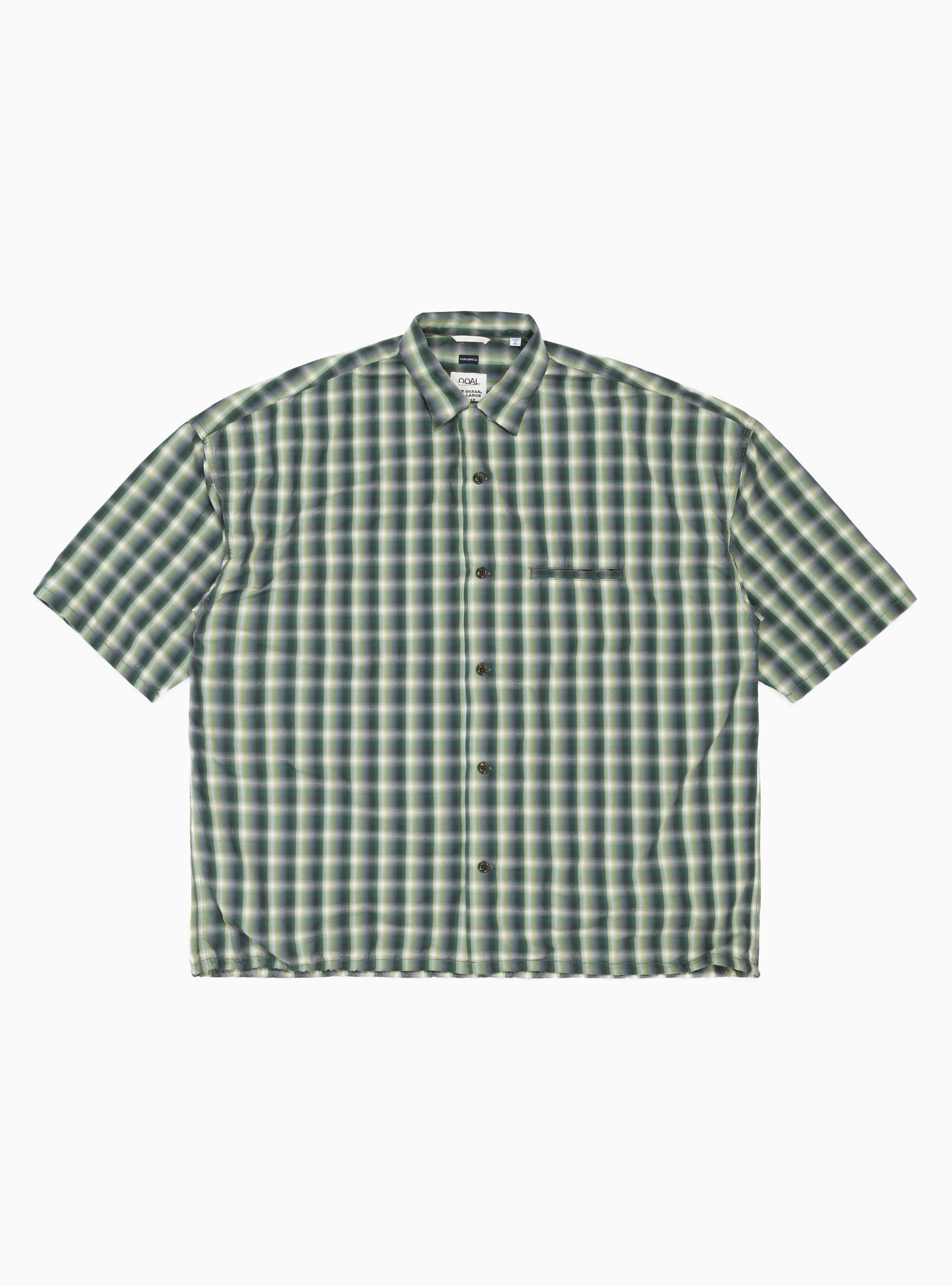  nanamica Wind Shirt Khaki Check