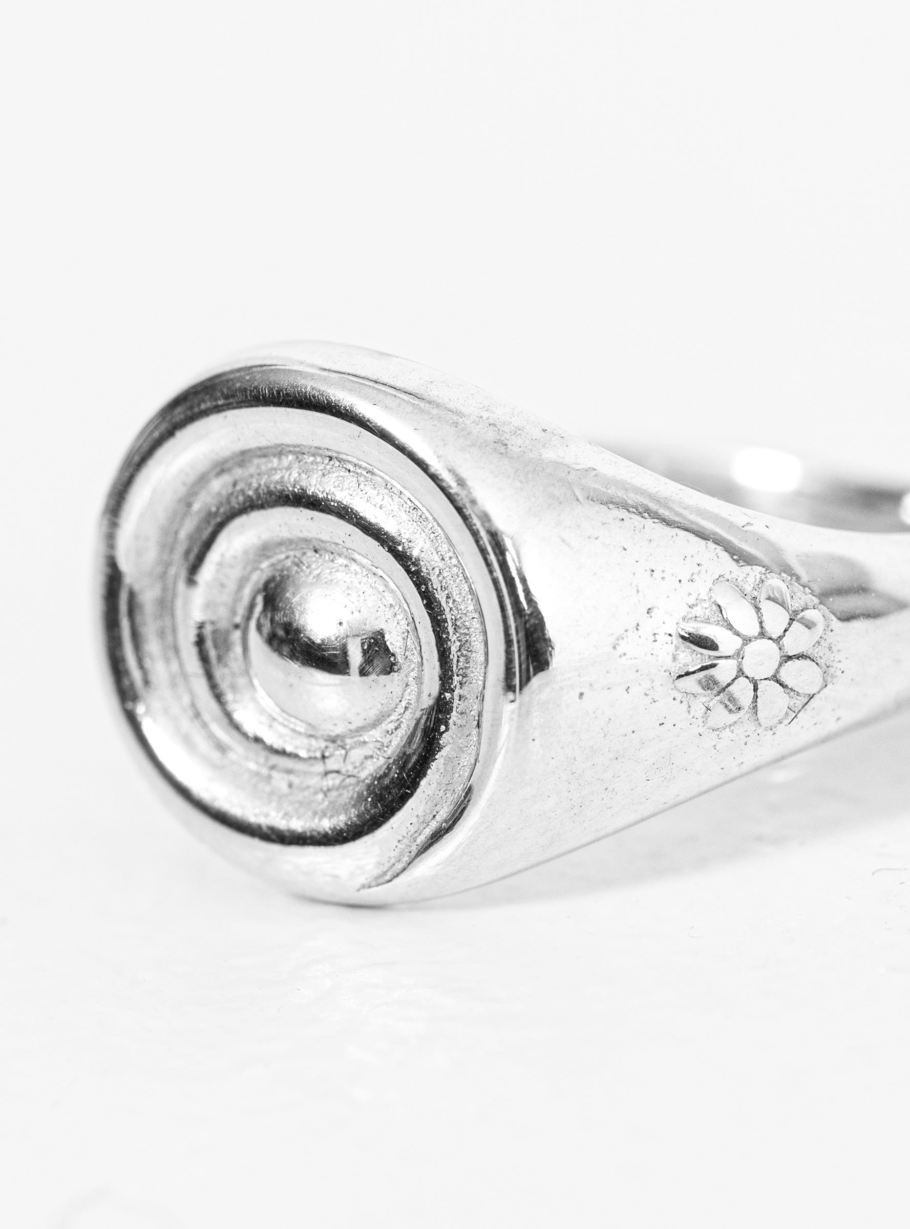  Alec Doherty Snail Diamond Ring Silver - O