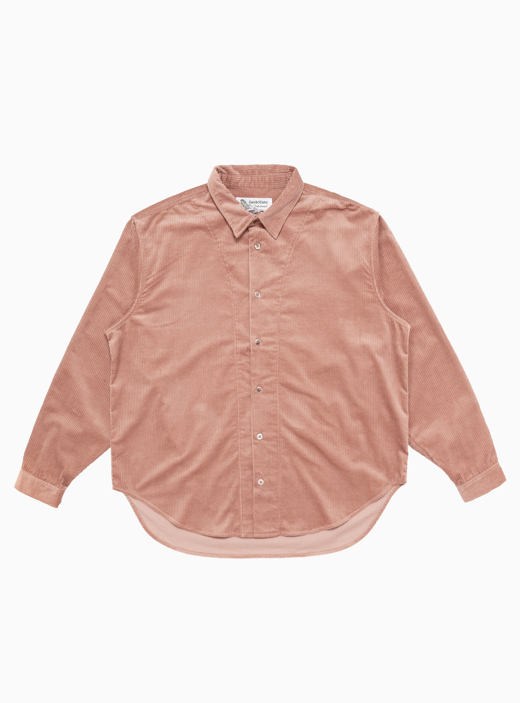  Garbstore Cord Shirt Pink