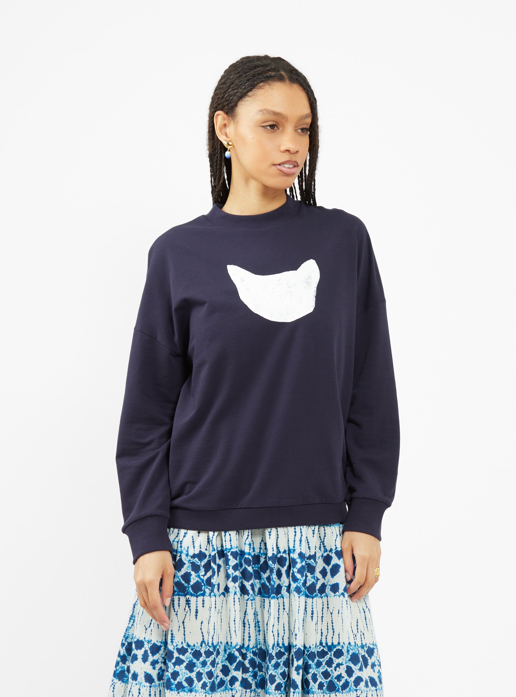  Minä Perhonen Anone Sweatshirt Navy