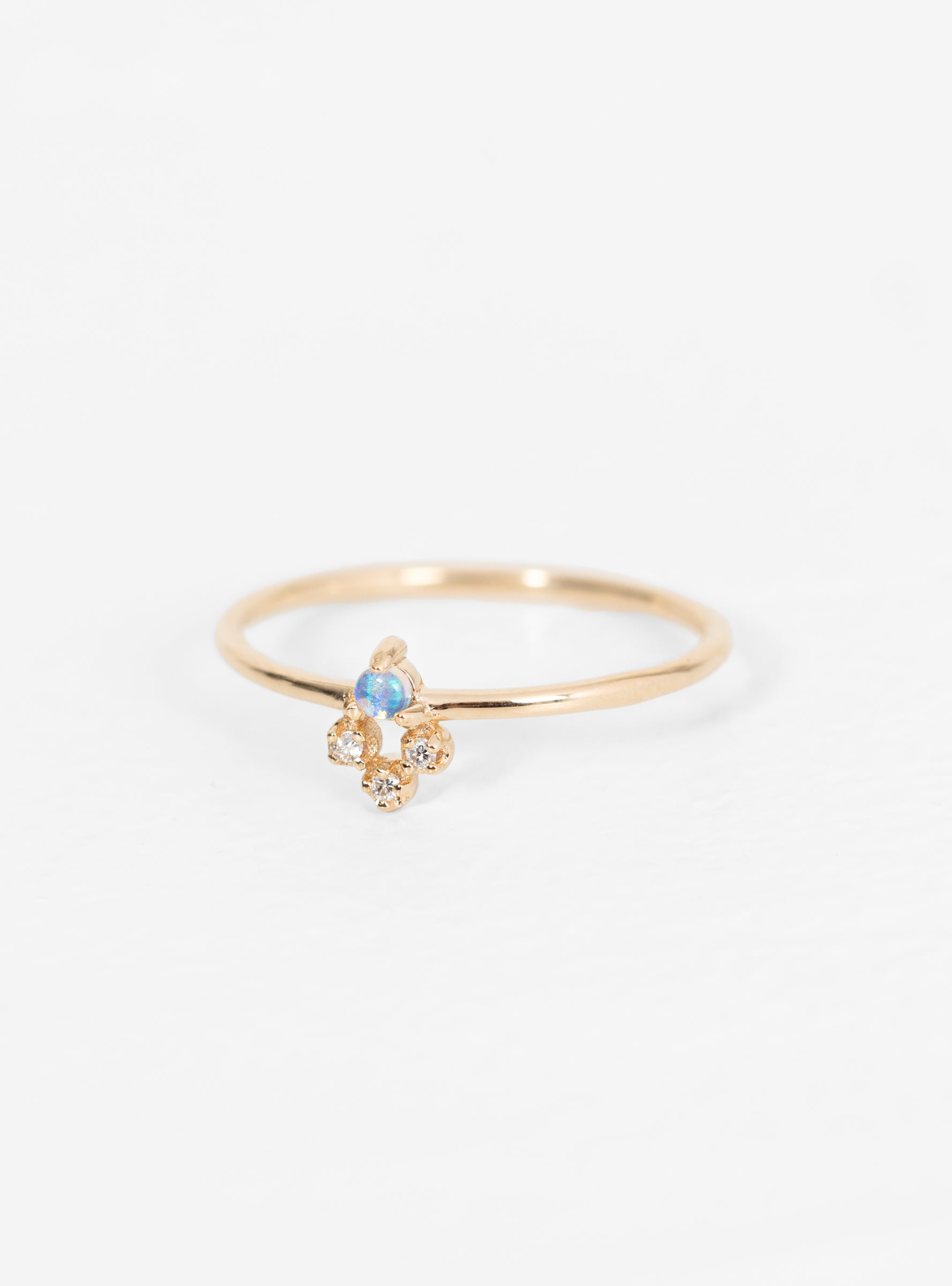  Wwake Posy Gold Ring