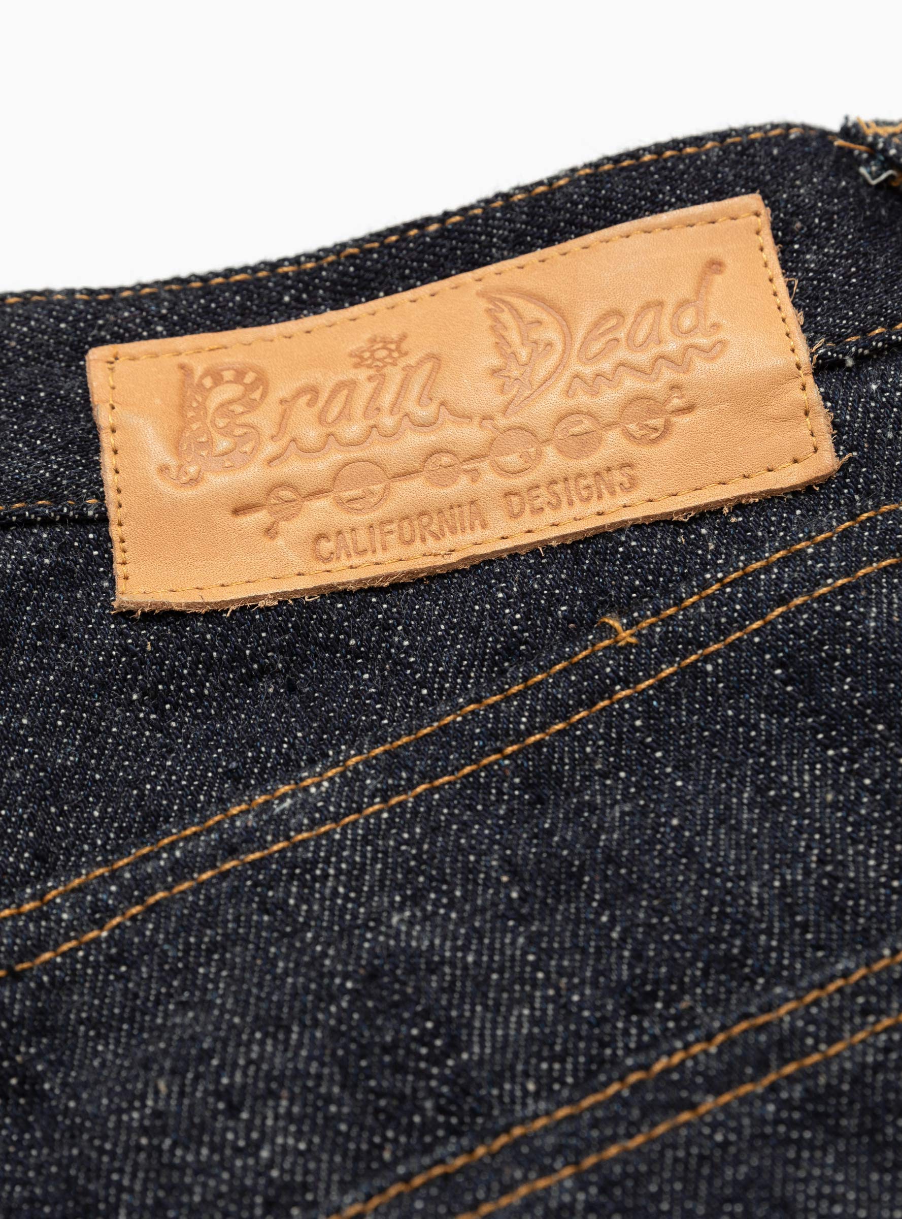 Brain Dead Brain Dead Type 00 Denim Pant Indigo - Size: W30