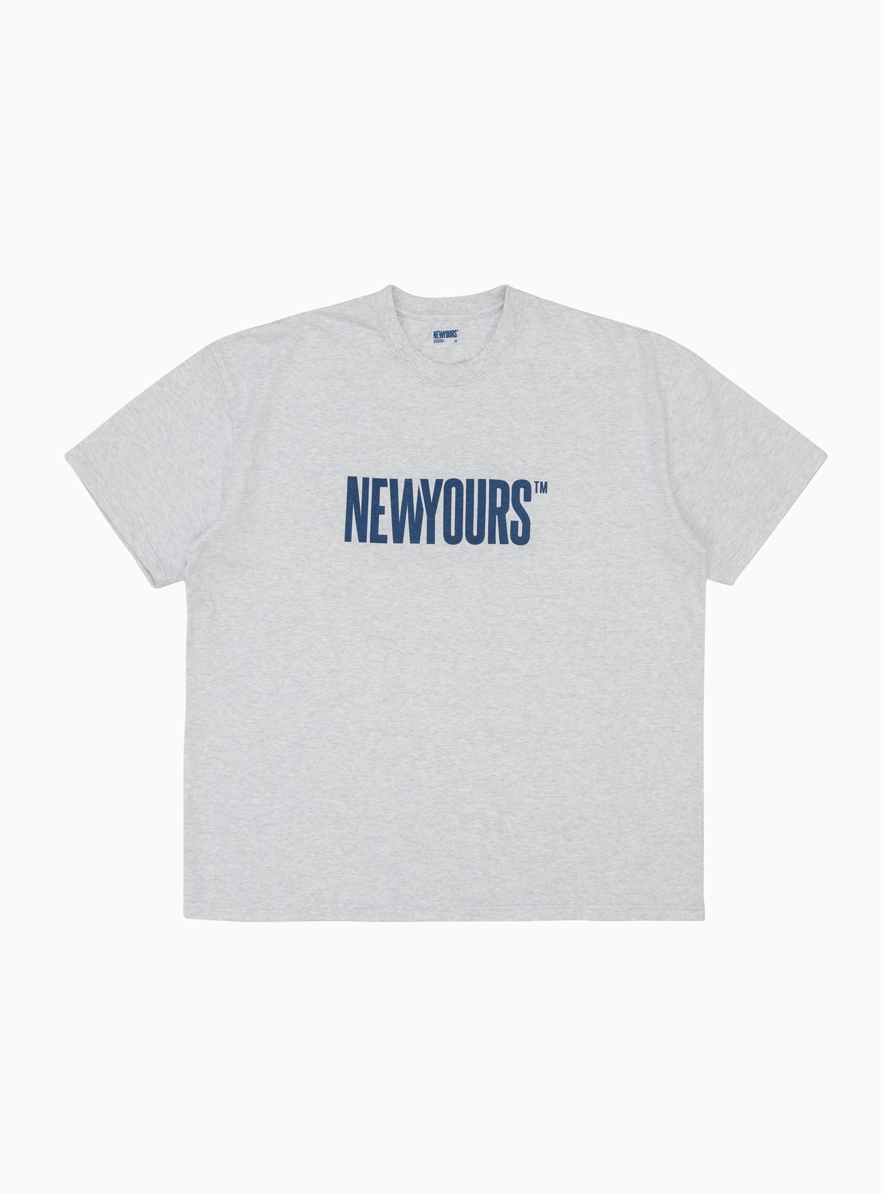  SOFTHYPHEN NEWYOURS TM T-shirt Light Grey & Navy