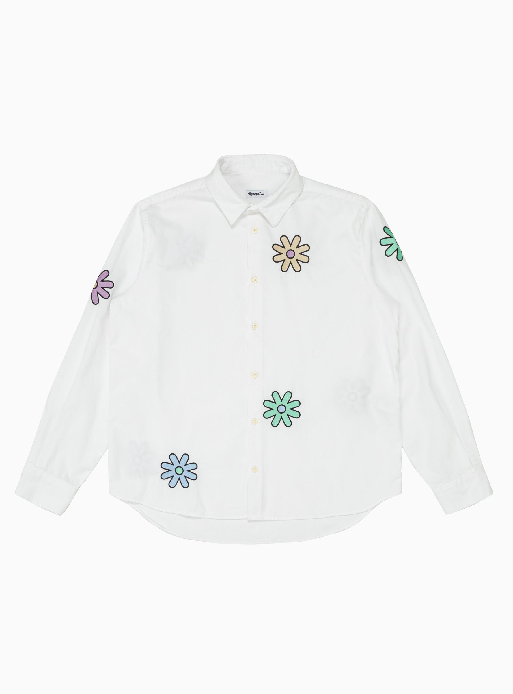  Reception Financial Loose Shirt White