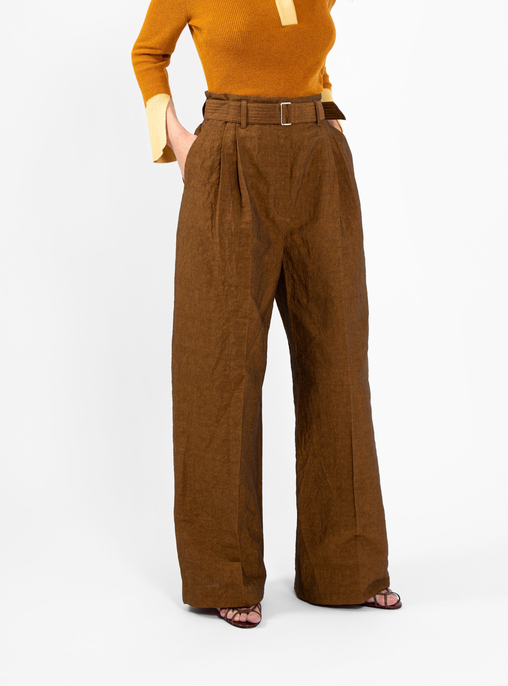  Christian Wijnants Parouze Trousers Rusty Brown