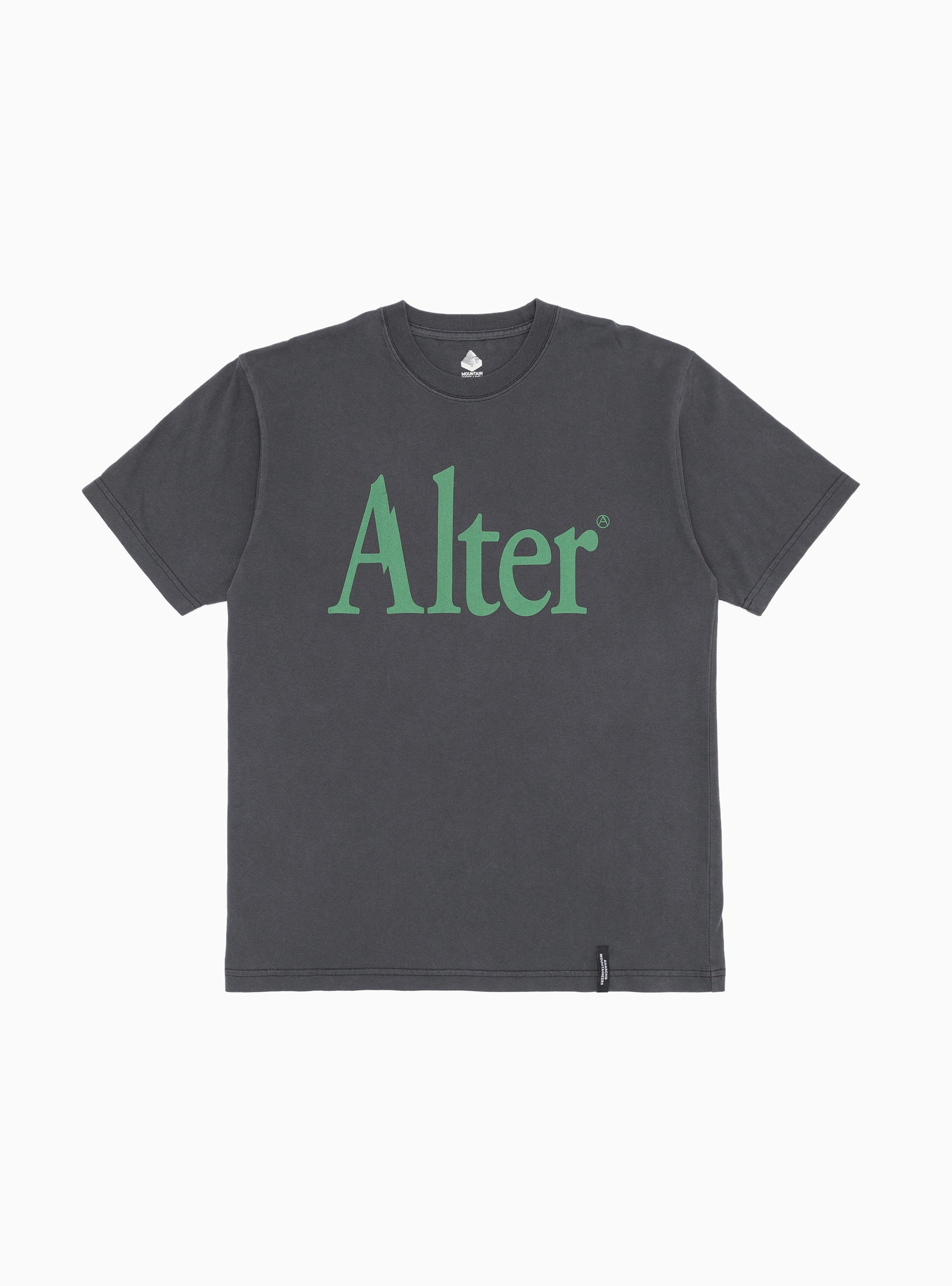  Mountain Research Alter 1 T-shirt Charcoal & Green