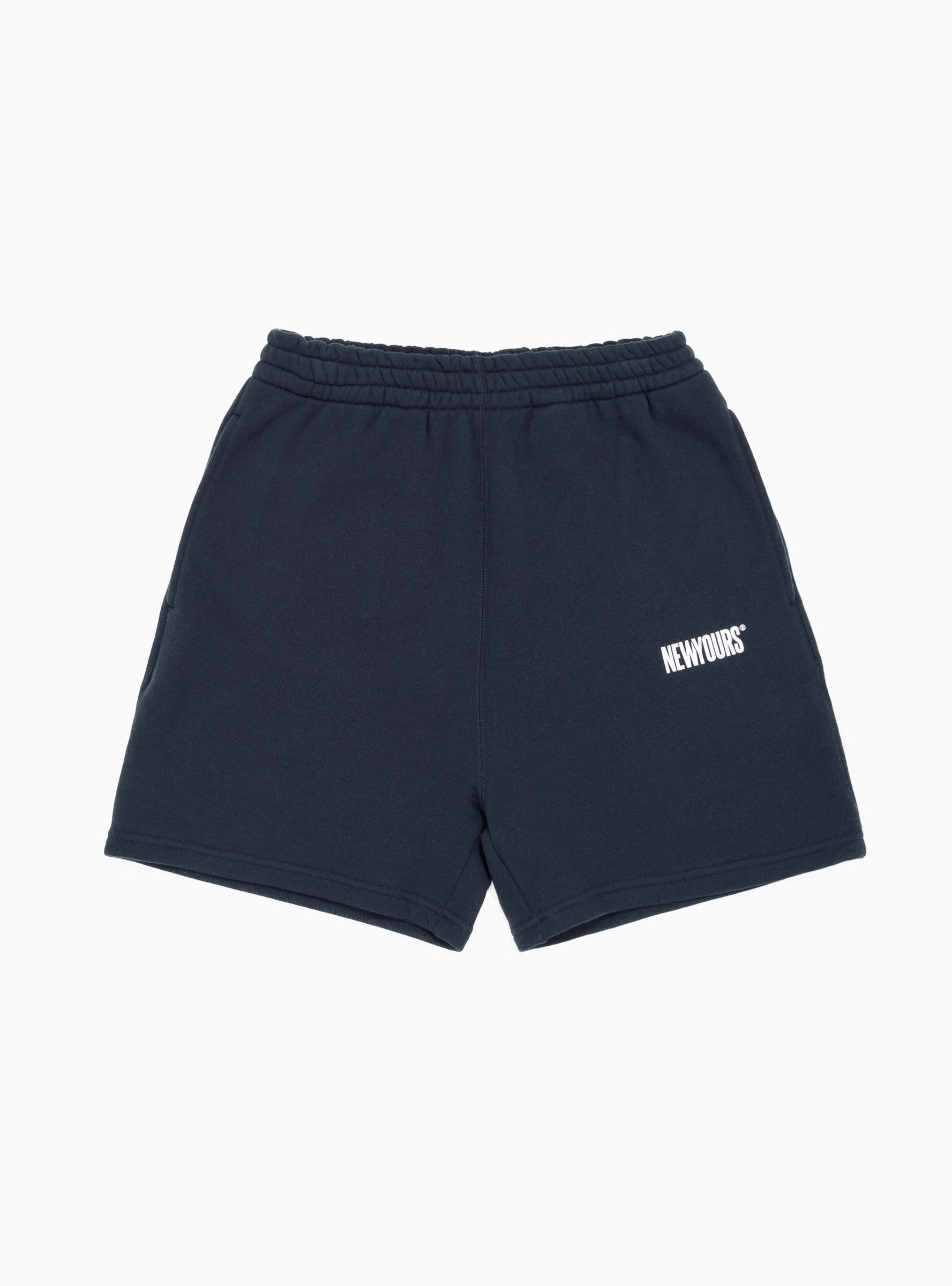  SOFTHYPHEN NEWYOURS Basic Sweat Shorts Navy