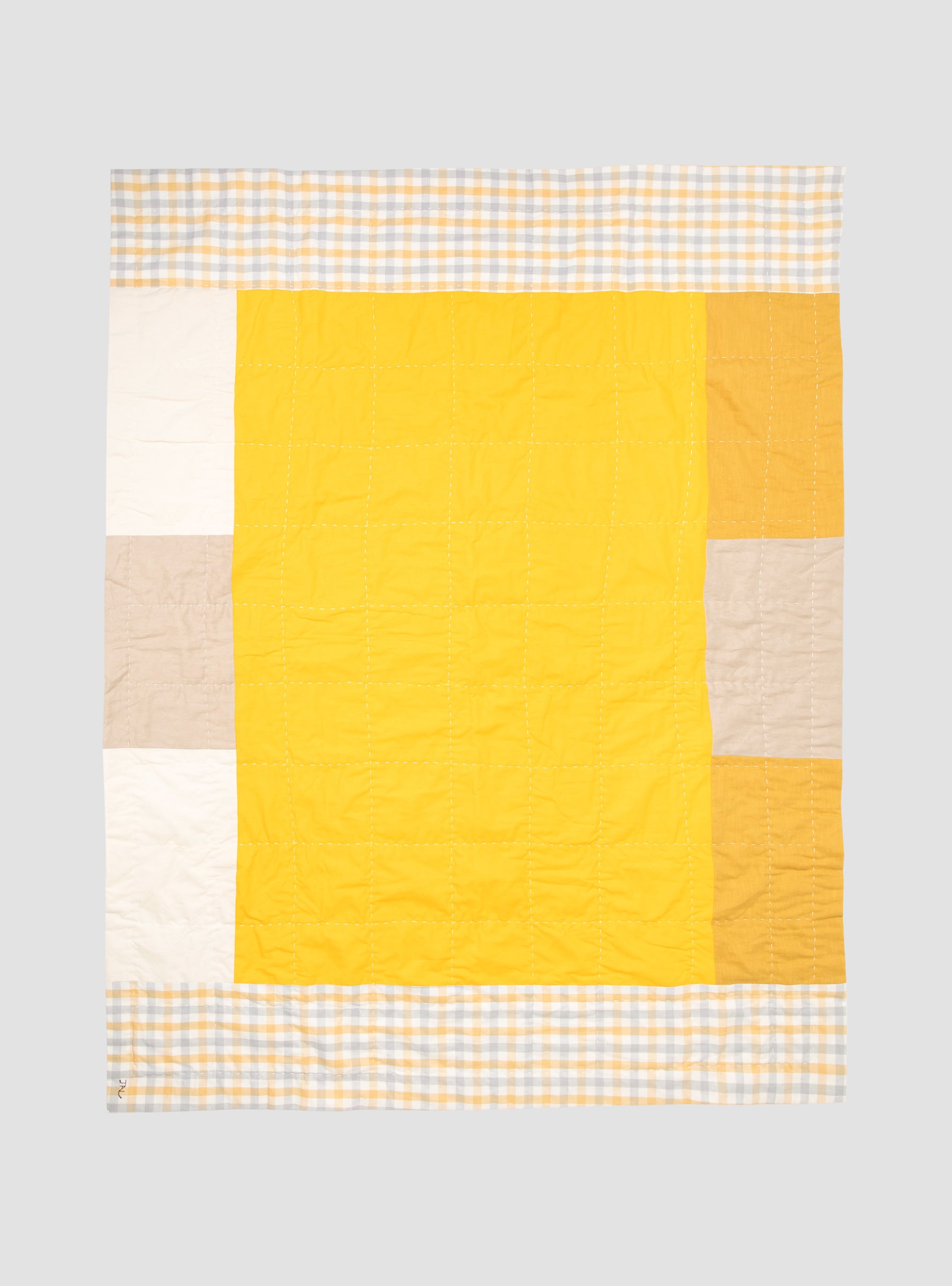  Tessa Layzelle Raptors Quilt Yellow